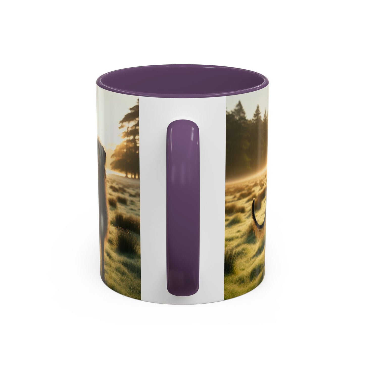 Scottish Deerhound Accent Coffee Mug - Perfect Gift for Dog Lovers