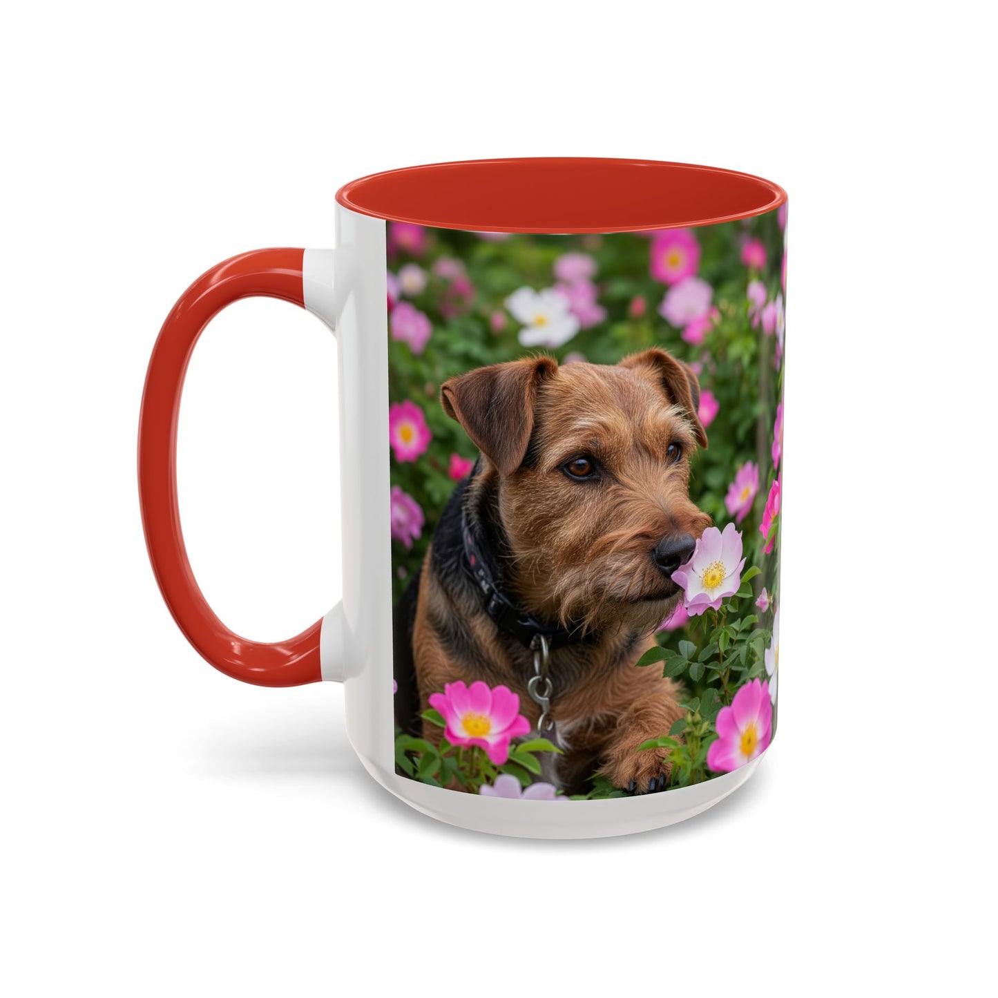 Teddy Roosevelt Terrier Accent Coffee Mug - Perfect Gift for Dog Lovers