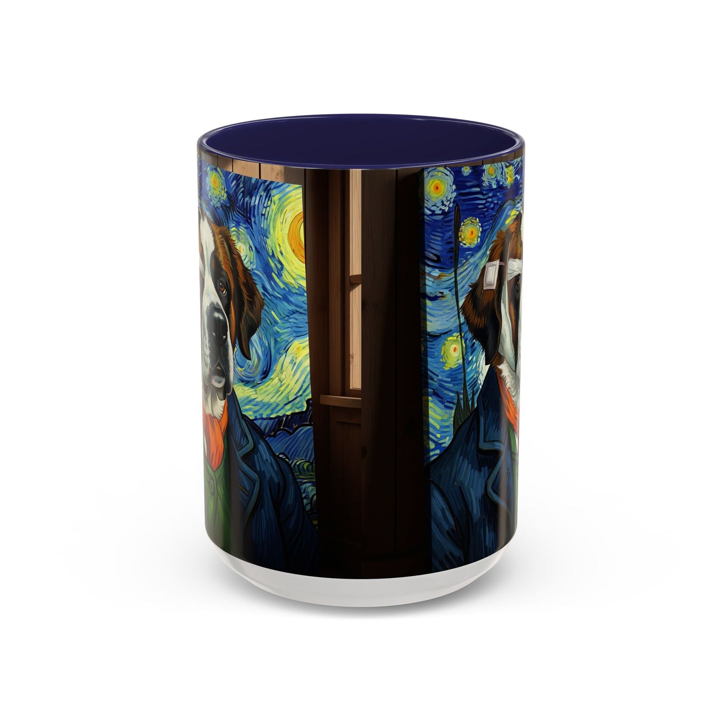 Saint Bernard Accent Coffee Mug - Perfect Gift for Dog Lovers