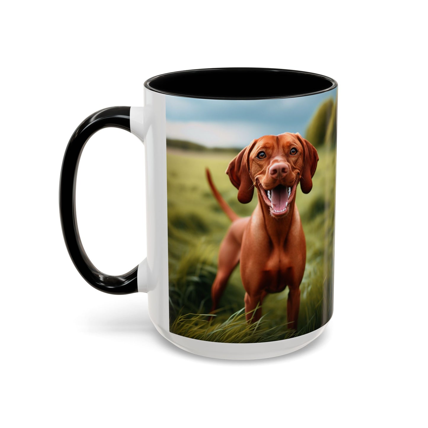 Hungarian Vizsla Accent Coffee Mug - Perfect Gift for Dog Lovers