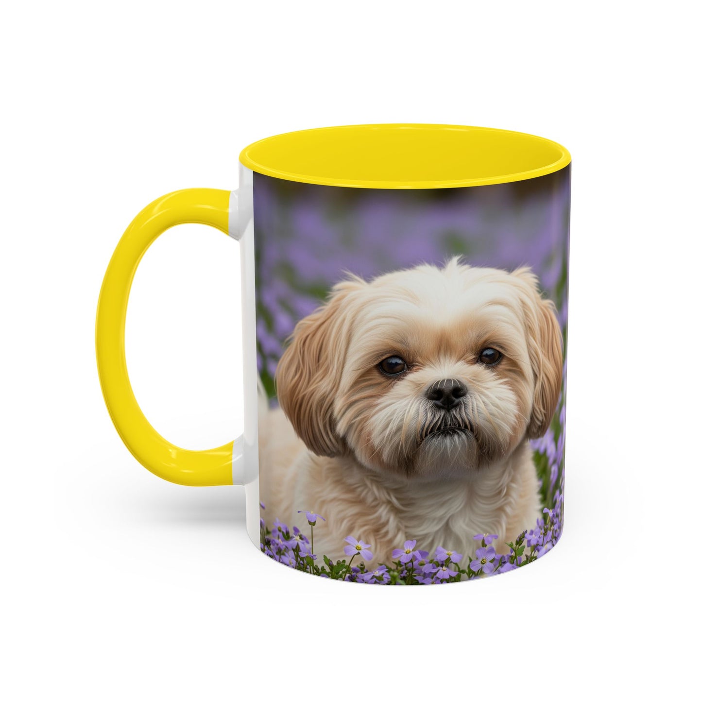 Shih-poo Accent Coffee Mug - Perfect Gift for Dog Lovers