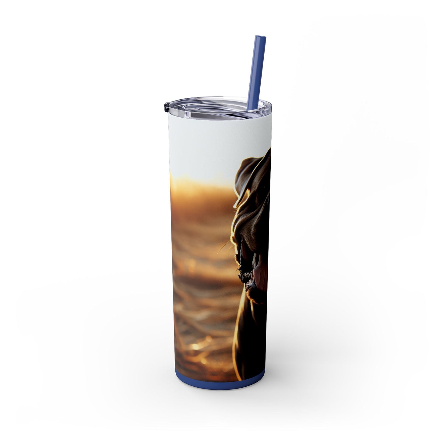 Cane Corso Tumbler with Straw, 20oz