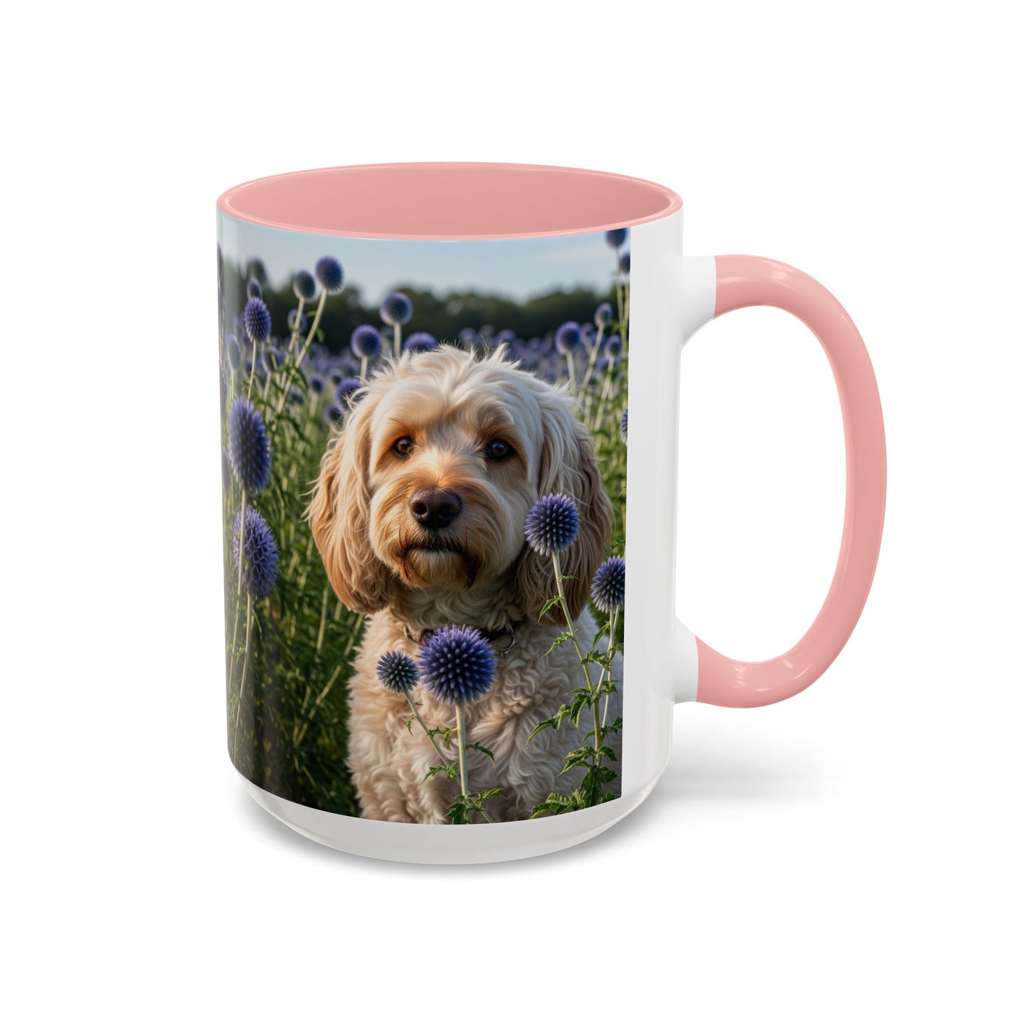 Spoodle Accent Coffee Mug - Perfect Gift for Dog Lovers