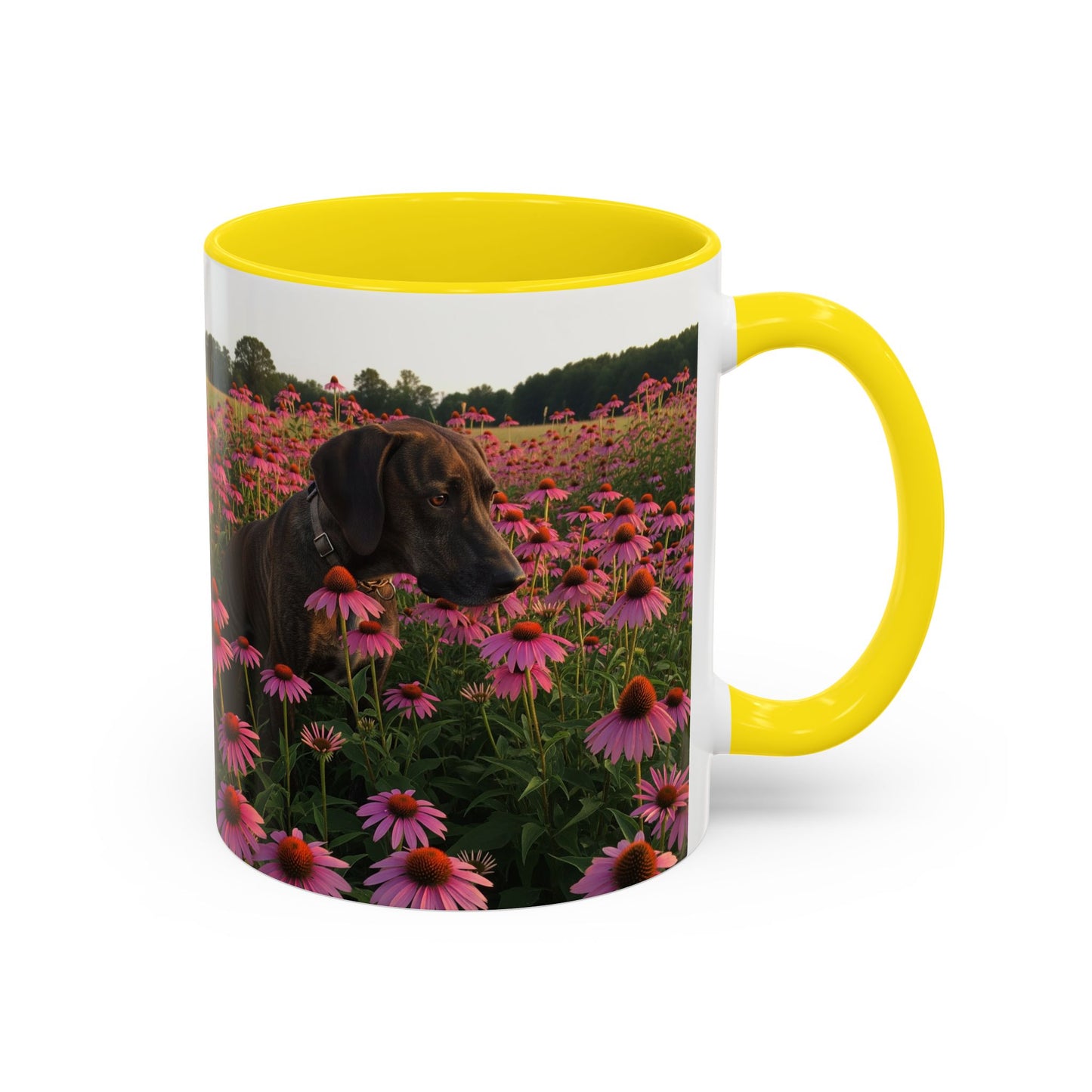 Treeing Tennessee Brindle Accent Coffee Mug - Perfect Gift for Dog Lovers