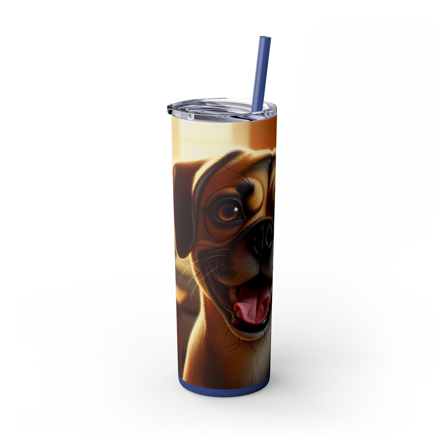 Puggle Tumbler with Straw, 20oz
