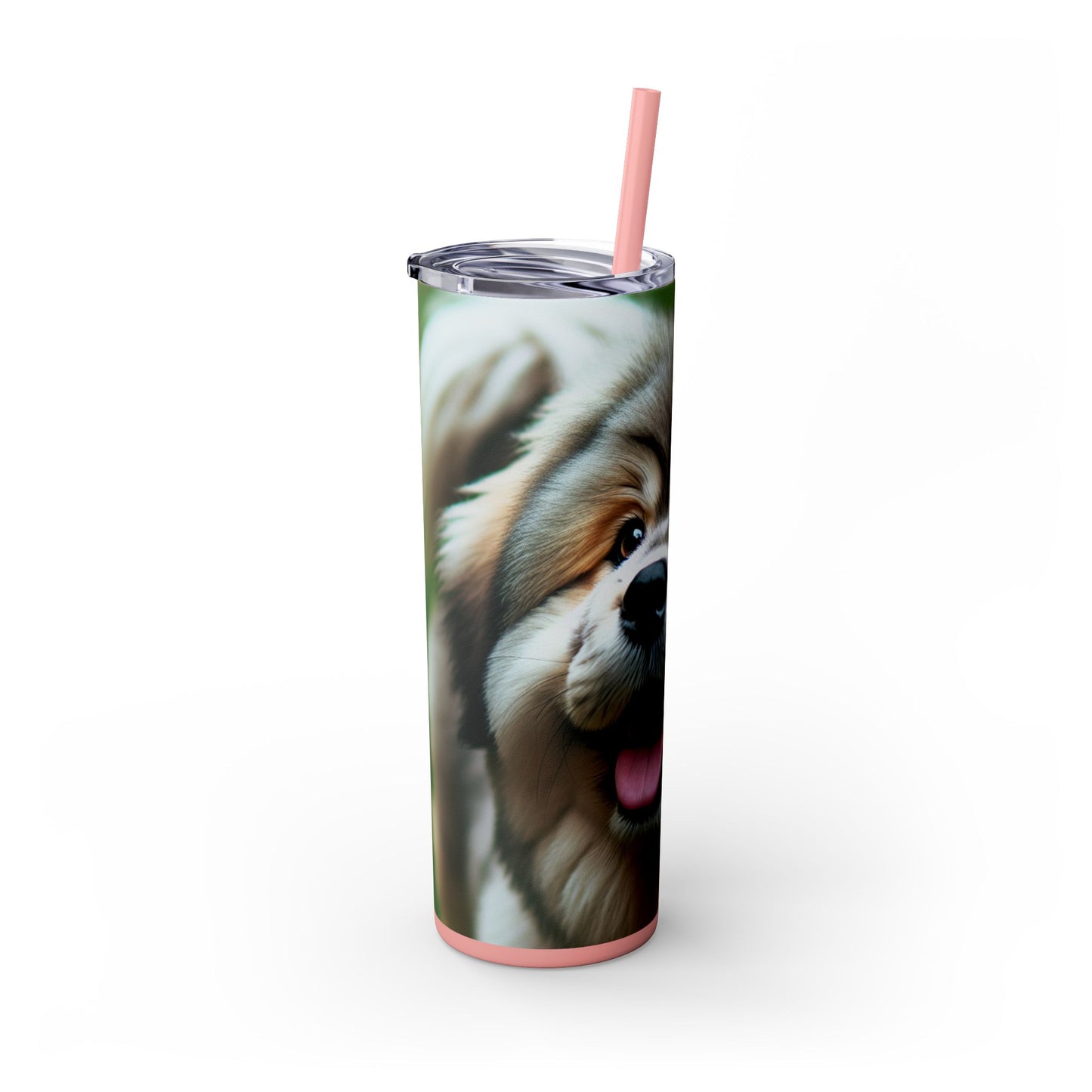 Tibetan Kyi Apso Tumbler with Straw, 20oz