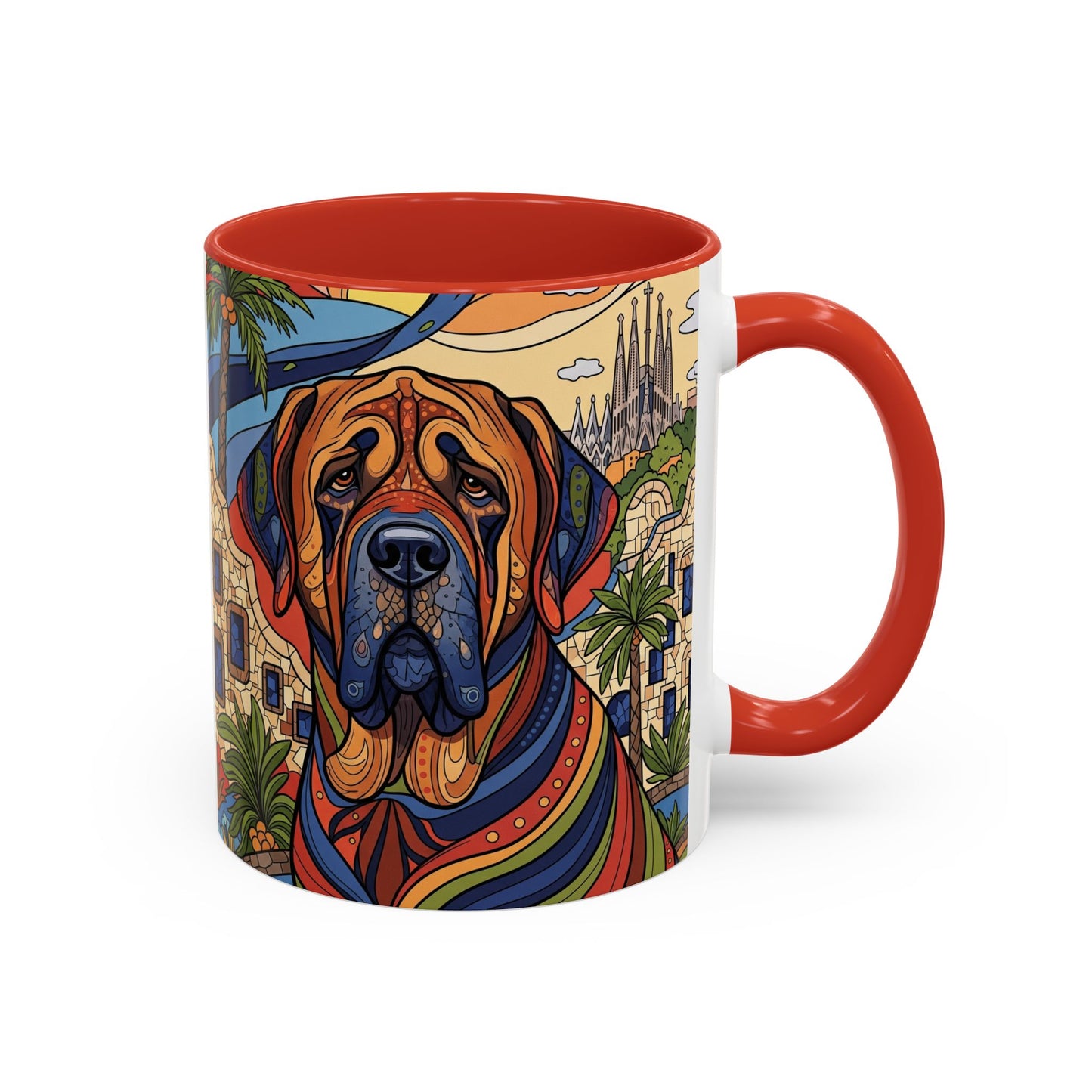 Spanish Mastiff Accent Coffee Mug - Perfect Gift for Dog Lovers