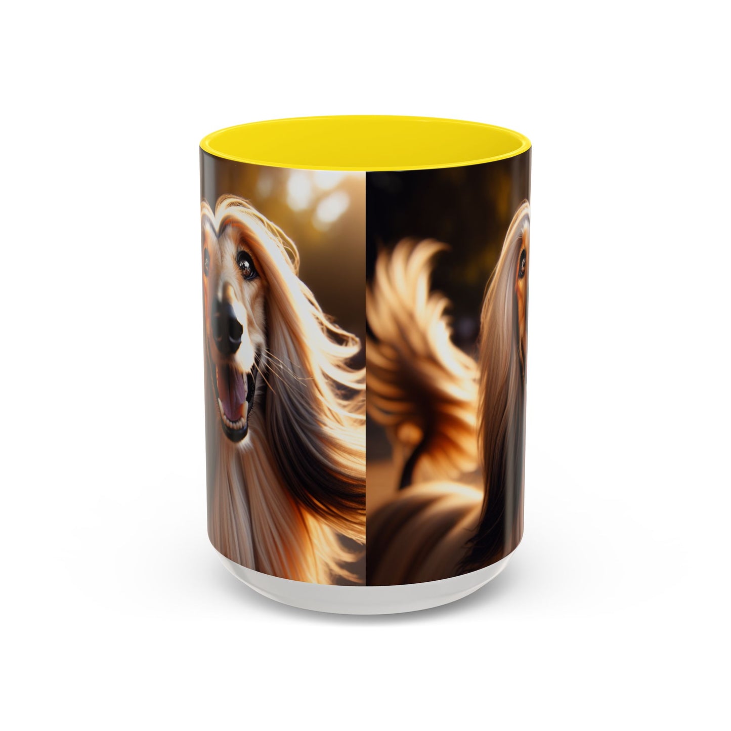 Afghan Hound Accent Coffee Mug - Perfect Gift for Dog Lovers