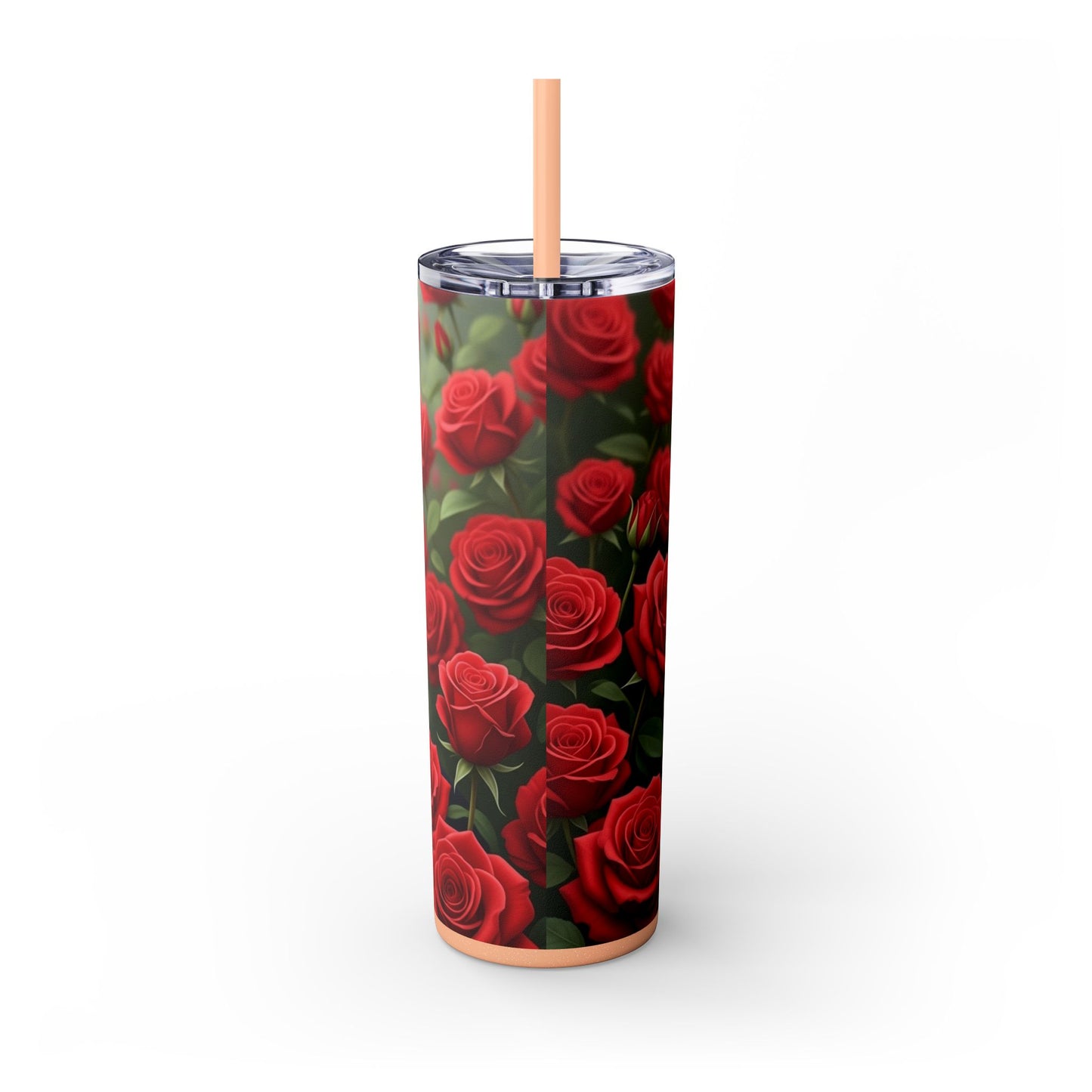 Manchester Terrier Skinny Tumbler with Straw, 20oz