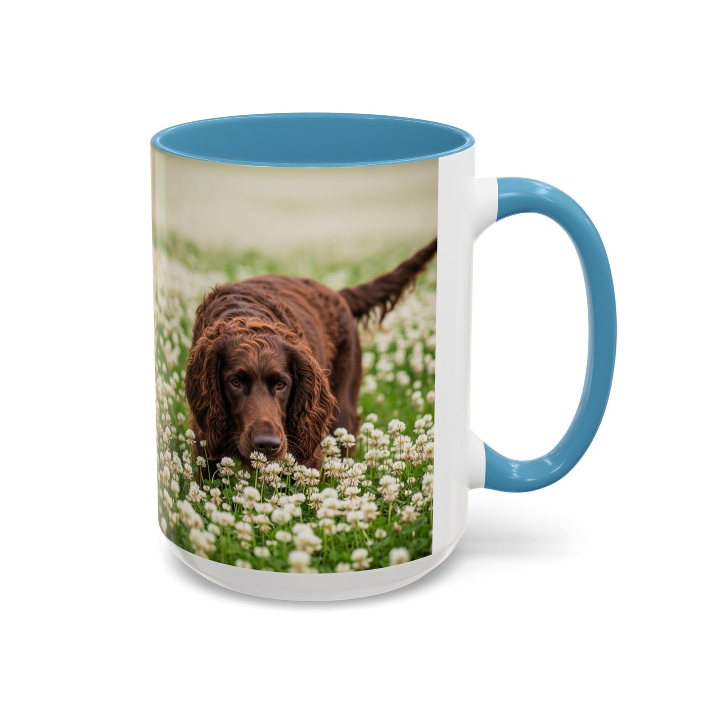 Irish Water Spaniel Accent Coffee Mug - Perfect Gift for Dog Lovers