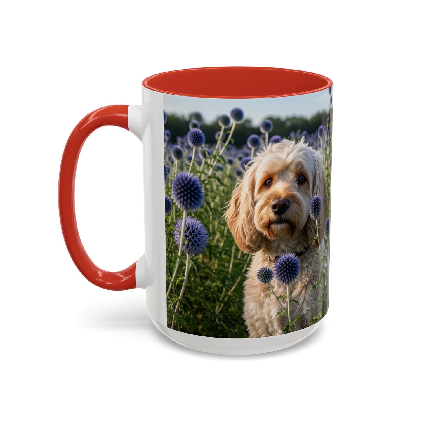 Spoodle Accent Coffee Mug - Perfect Gift for Dog Lovers