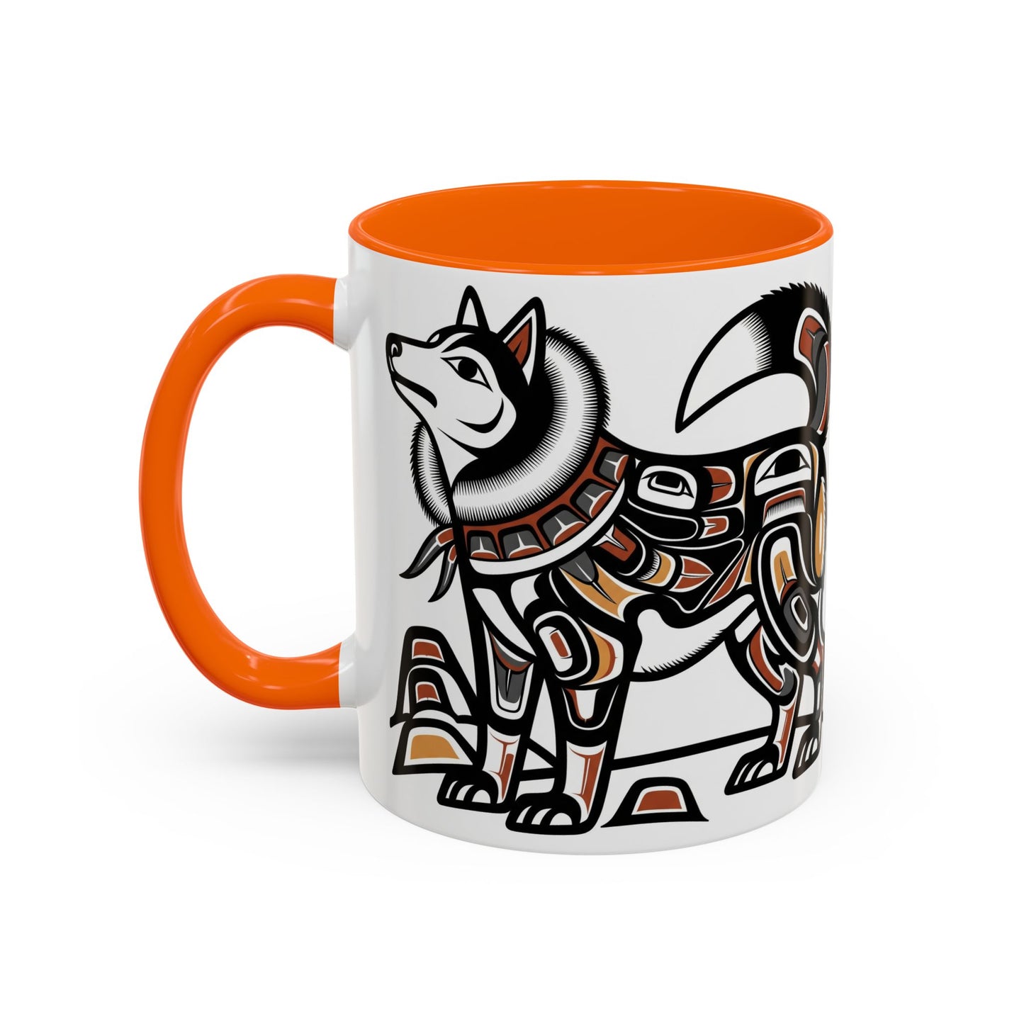 Siberian Husky Accent Coffee Mug - Perfect Gift for Dog Lovers