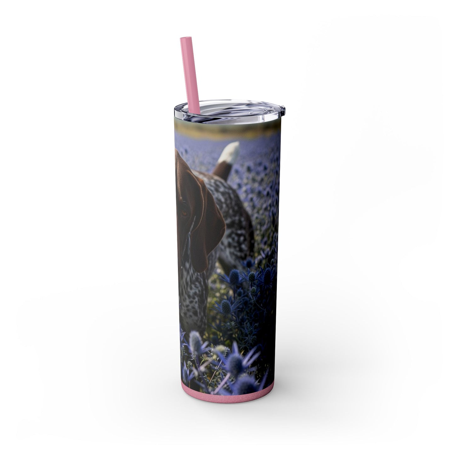 German Shorthaired Pointer Tumbler with Straw, 20oz