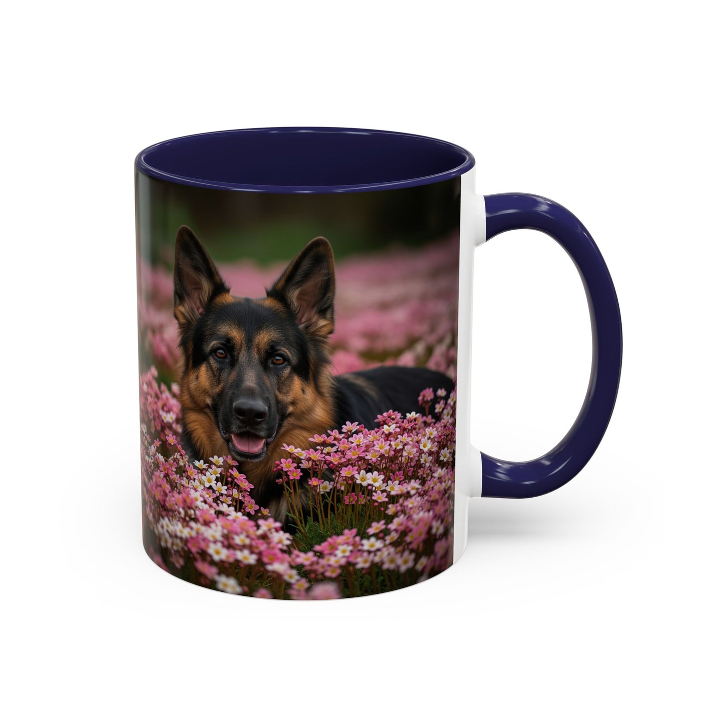 German Shepherd Accent Coffee Mug - Perfect Gift for Dog Lovers