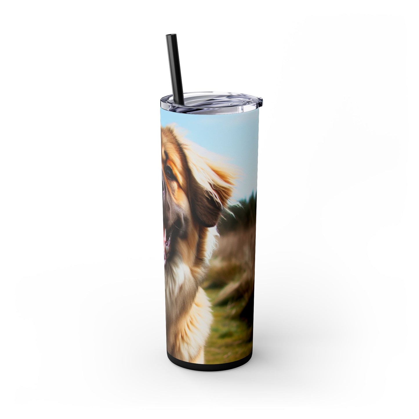 Estrela Mountain Dog Tumbler with Straw, 20oz