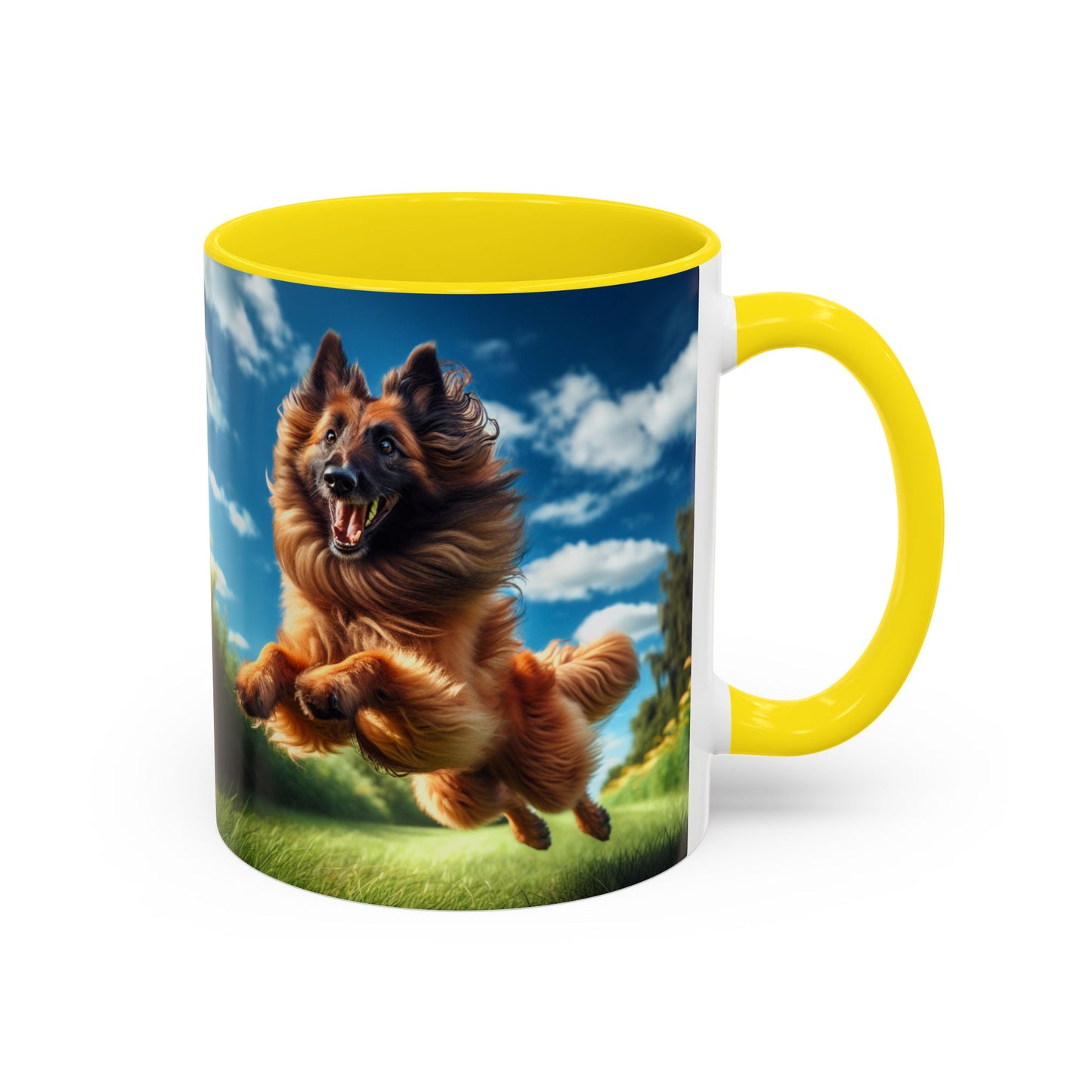 Belgian Shepherd Dog Laekenois Accent Coffee Mug - Perfect Gift for Dog Lovers