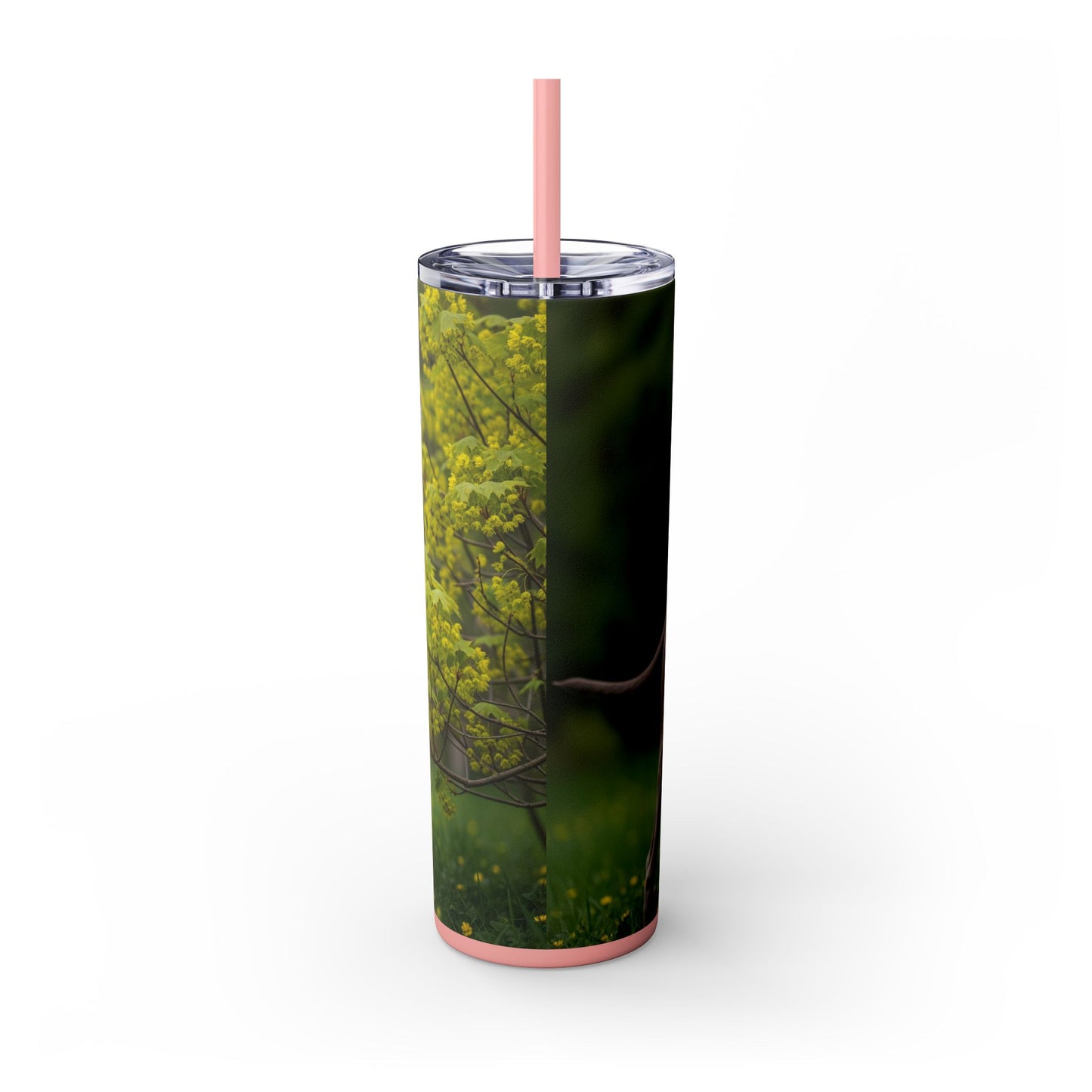 Weimaraner Skinny Tumbler with Straw, 20oz