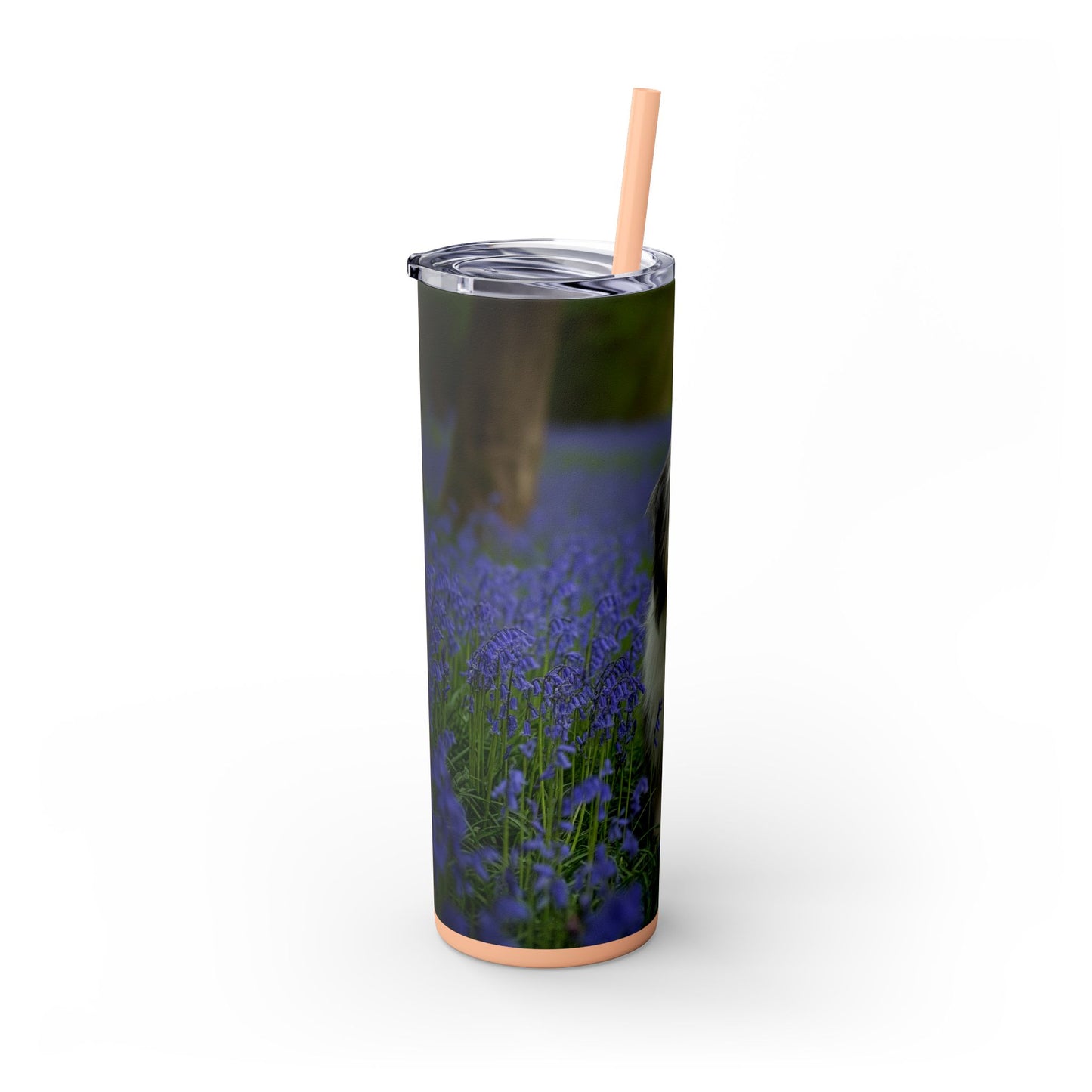 Bearded Collie Tumbler with Straw, 20oz