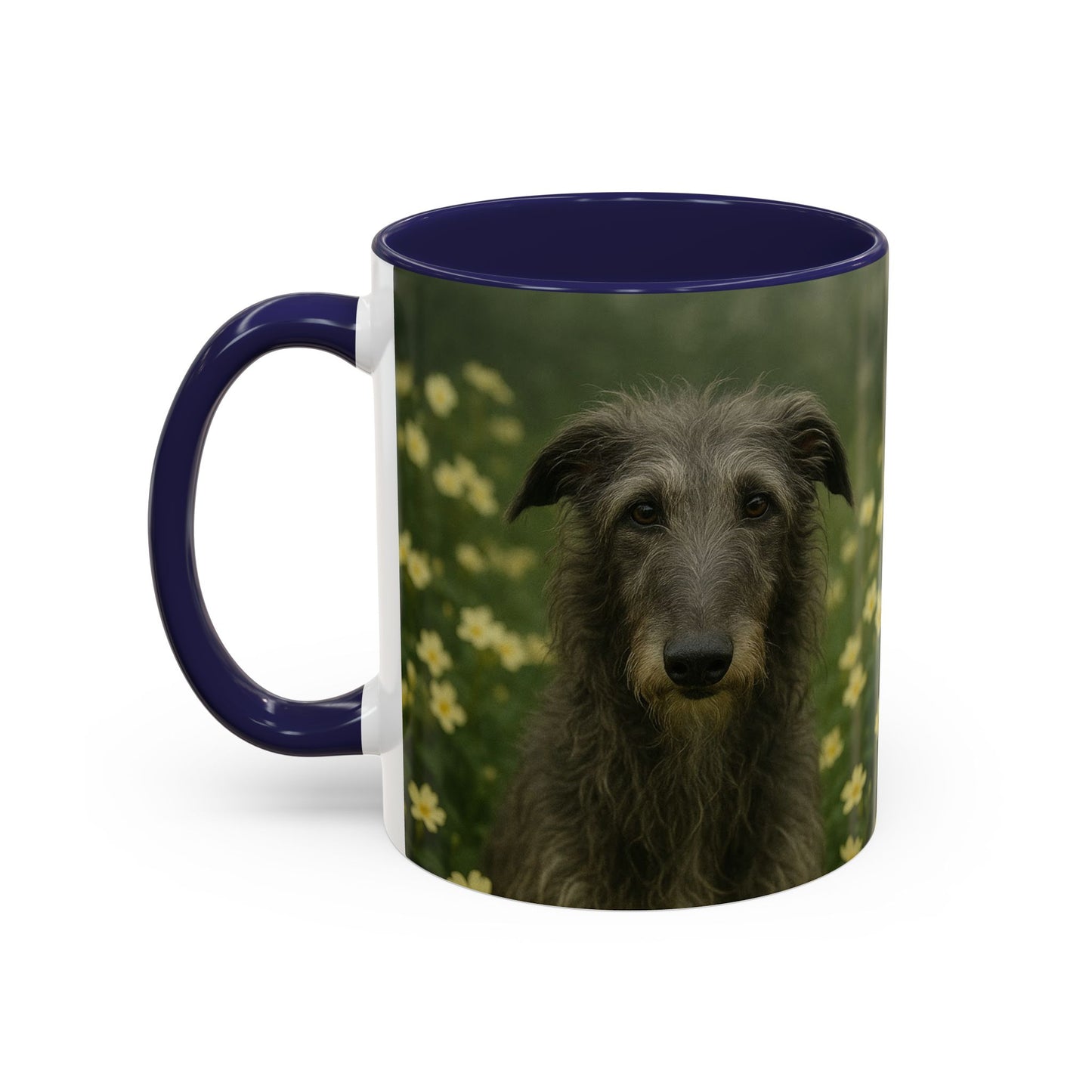 Scottish Deerhound Accent Coffee Mug - Perfect Gift for Dog Lovers