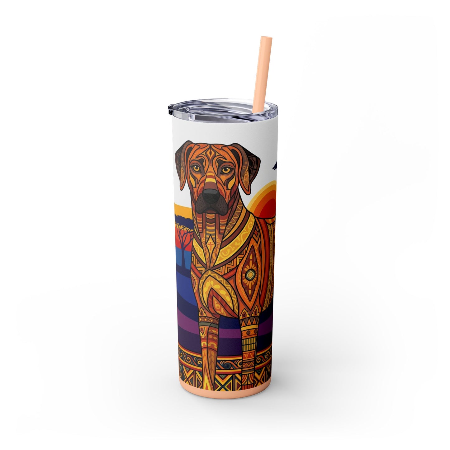 Rhodesian Ridgeback Tumbler with Straw, 20oz