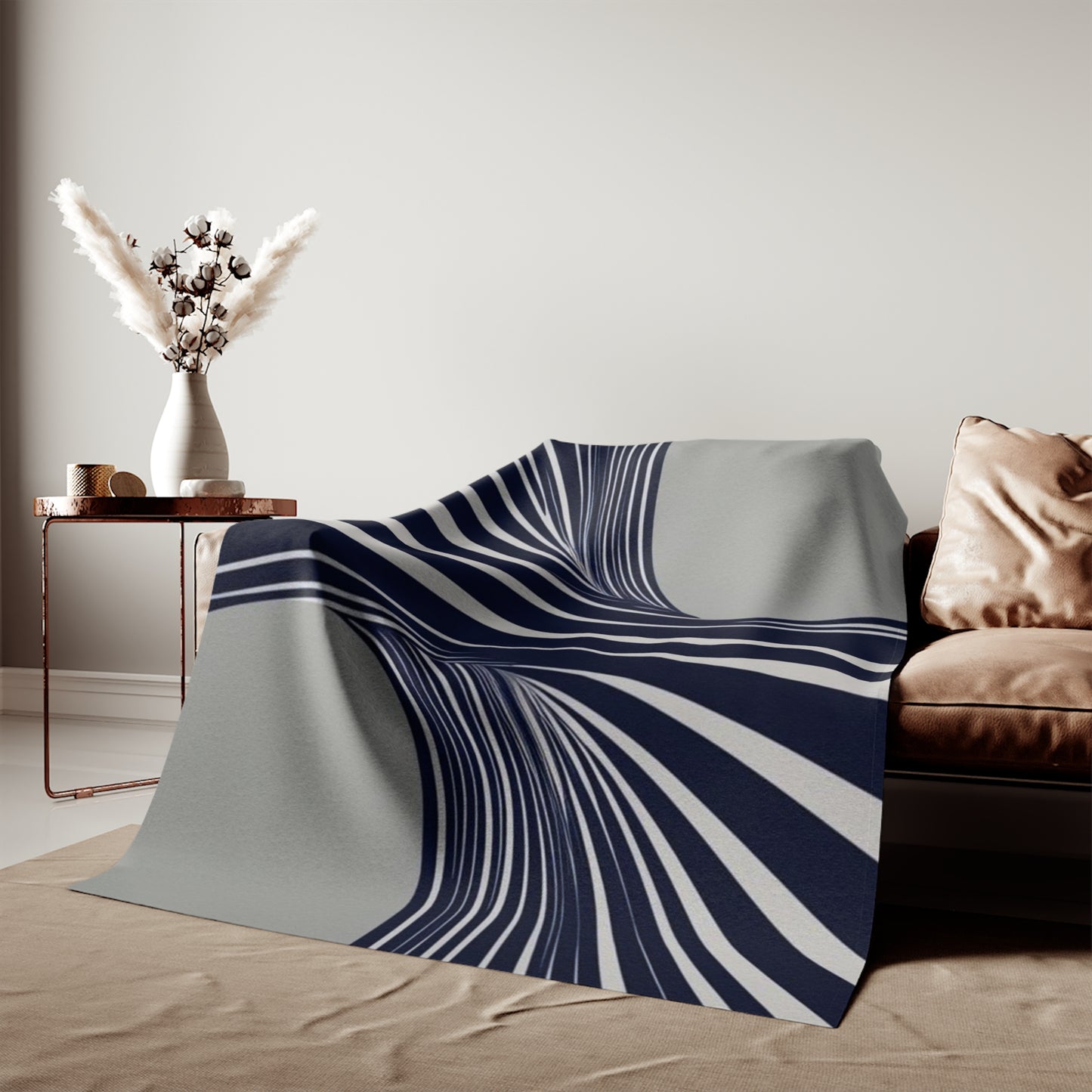 Optical Illusion Sweatshirt Blanket