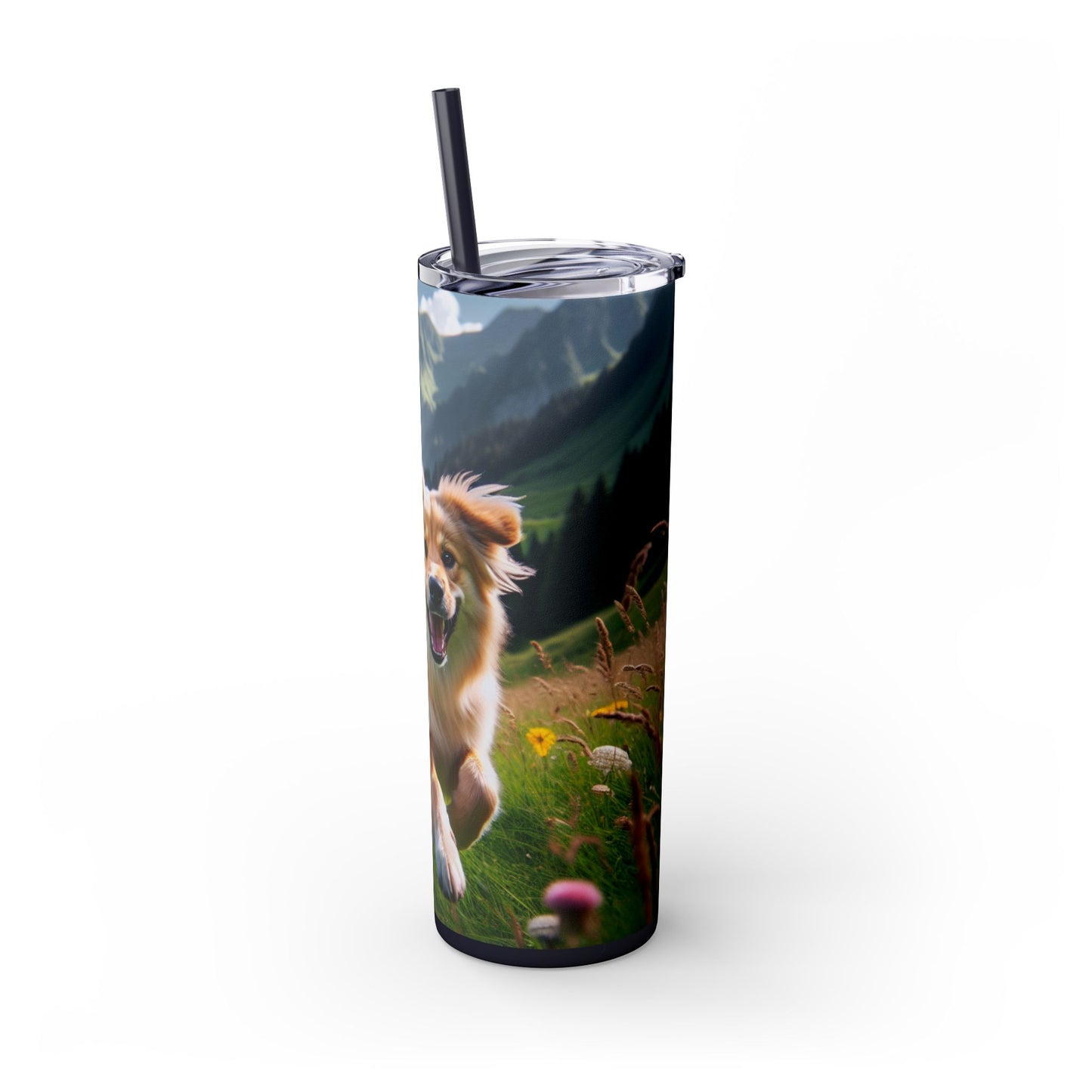 Romanian Carpathian Shepherd Tumbler with Straw, 20oz