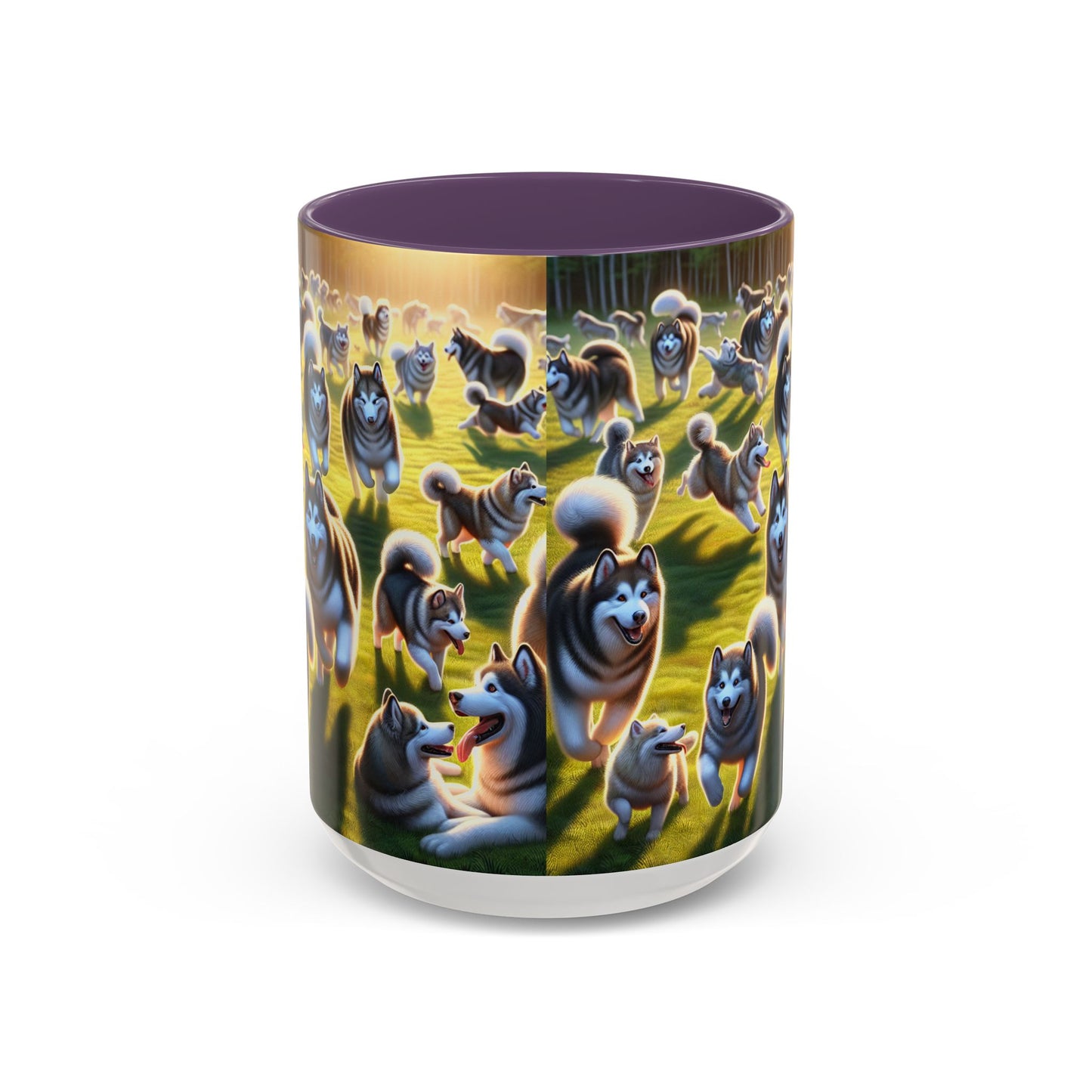 Alaskan Malamute Accent Coffee Mug - Perfect Gift for Dog Lovers