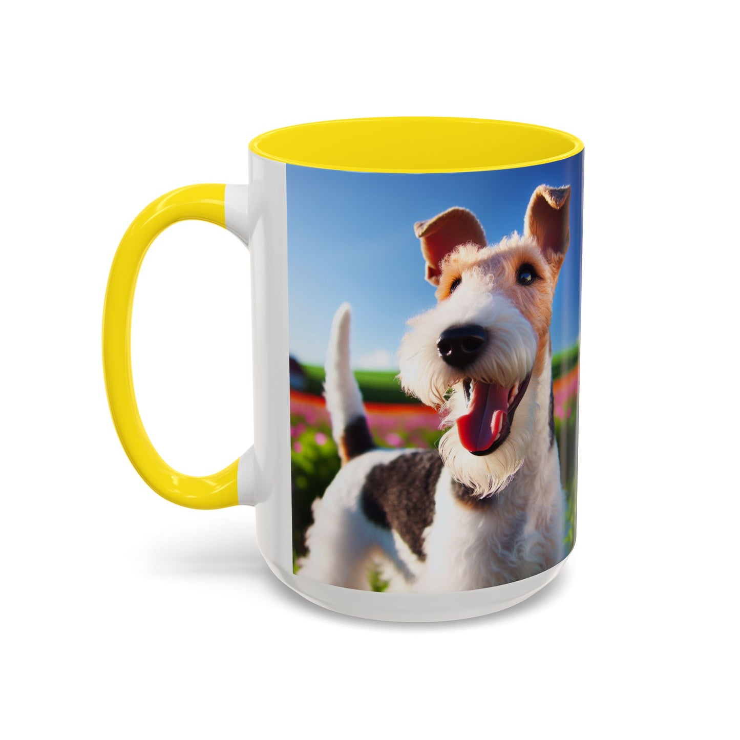 Wire Fox Terrier Accent Coffee Mug - Perfect Gift for Dog Lovers