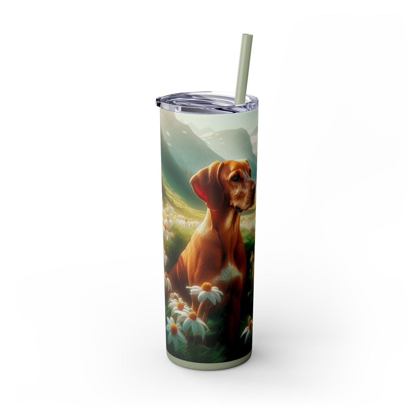 Bavarian Mountain Scent Hound Tumbler with Straw, 20oz