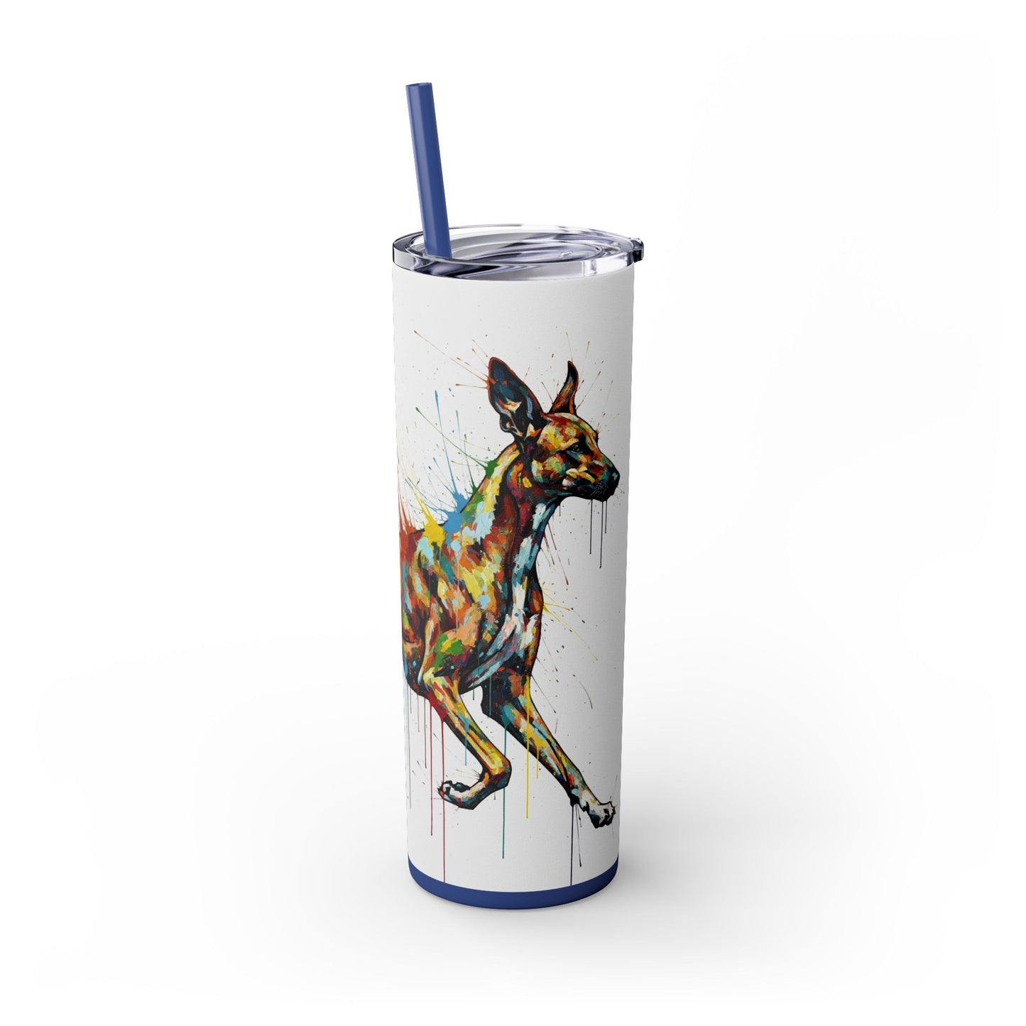 Azawakh Tumbler with Straw, 20oz