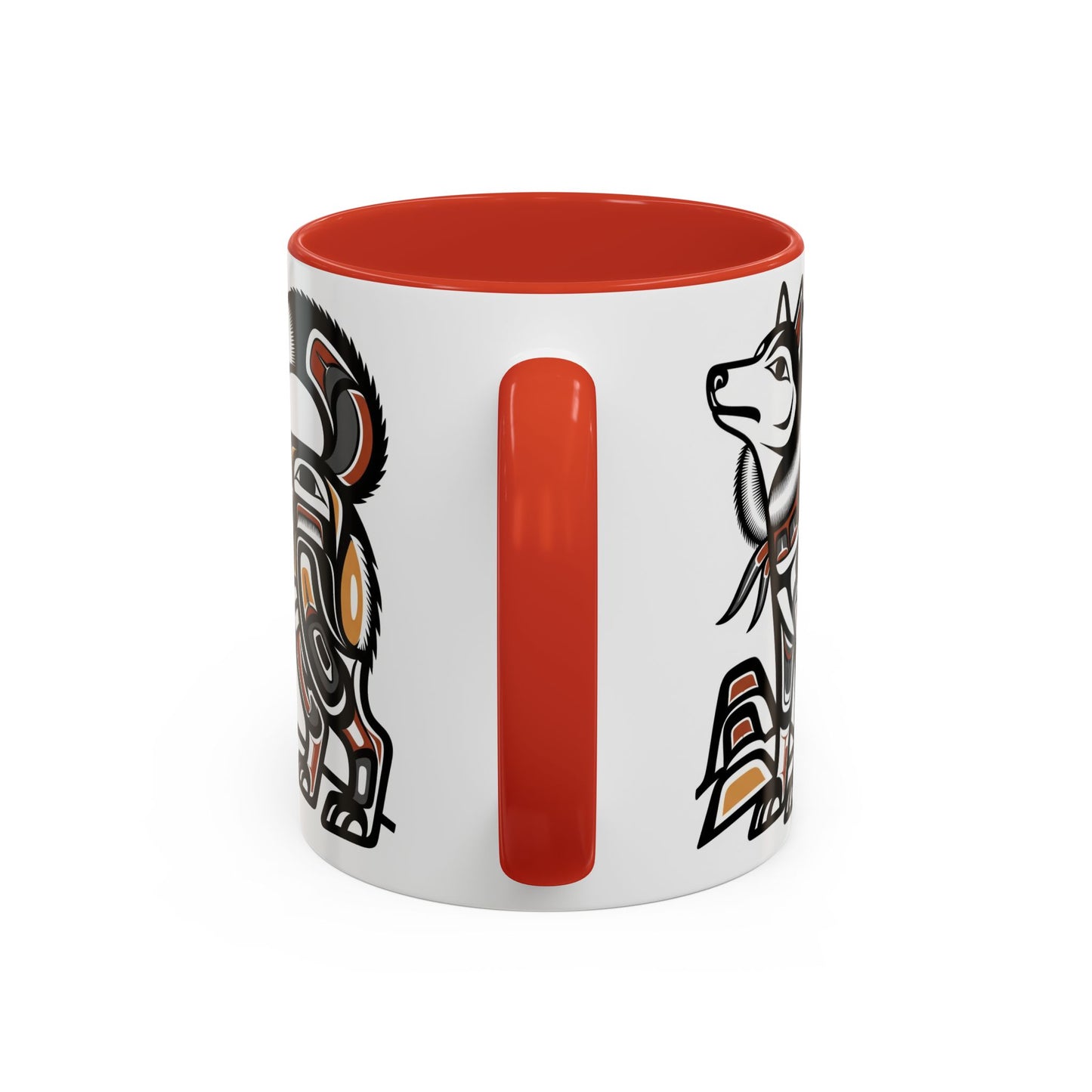 Siberian Husky Accent Coffee Mug - Perfect Gift for Dog Lovers