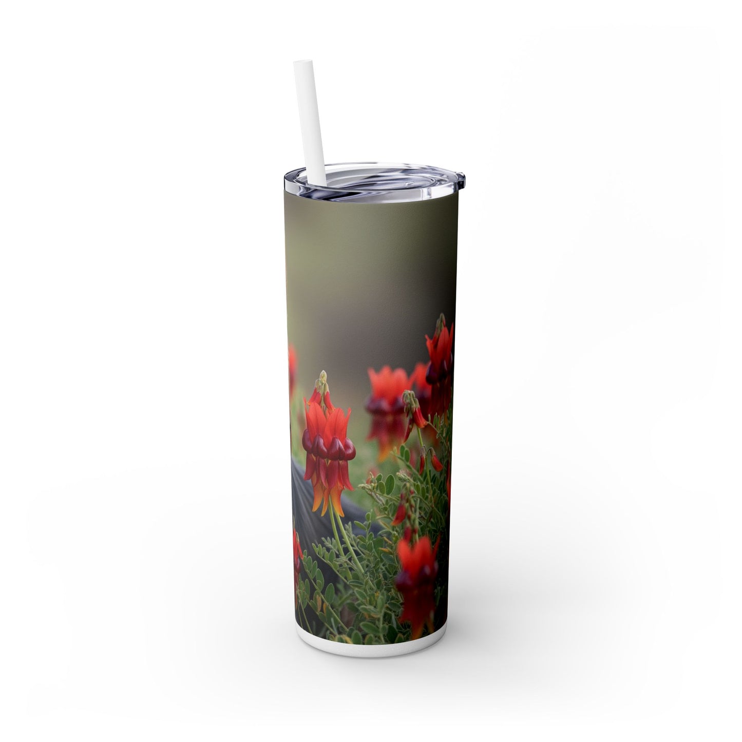Silky Terrier Tumbler with Straw, 20oz