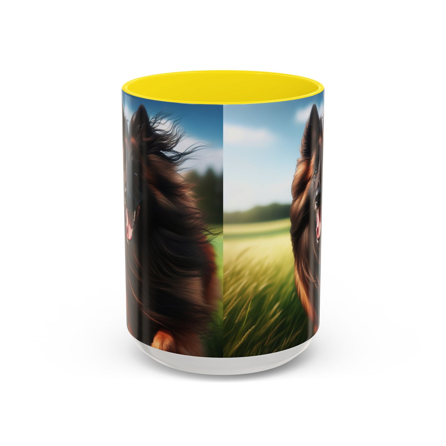 Belgian Shepherd Dog Tervuren Accent Coffee Mug - Perfect Gift for Dog Lovers