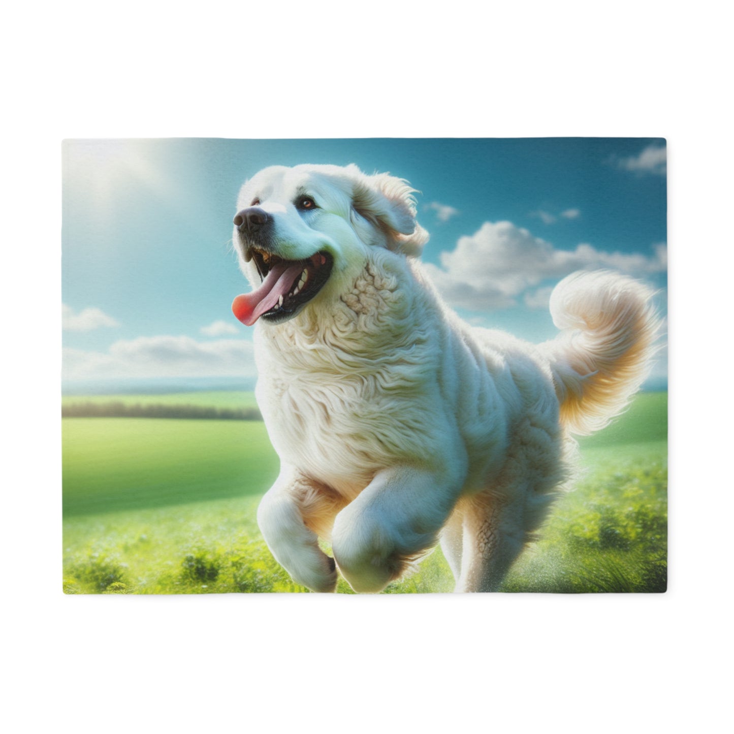 Kuvasz Sweatshirt Blanket