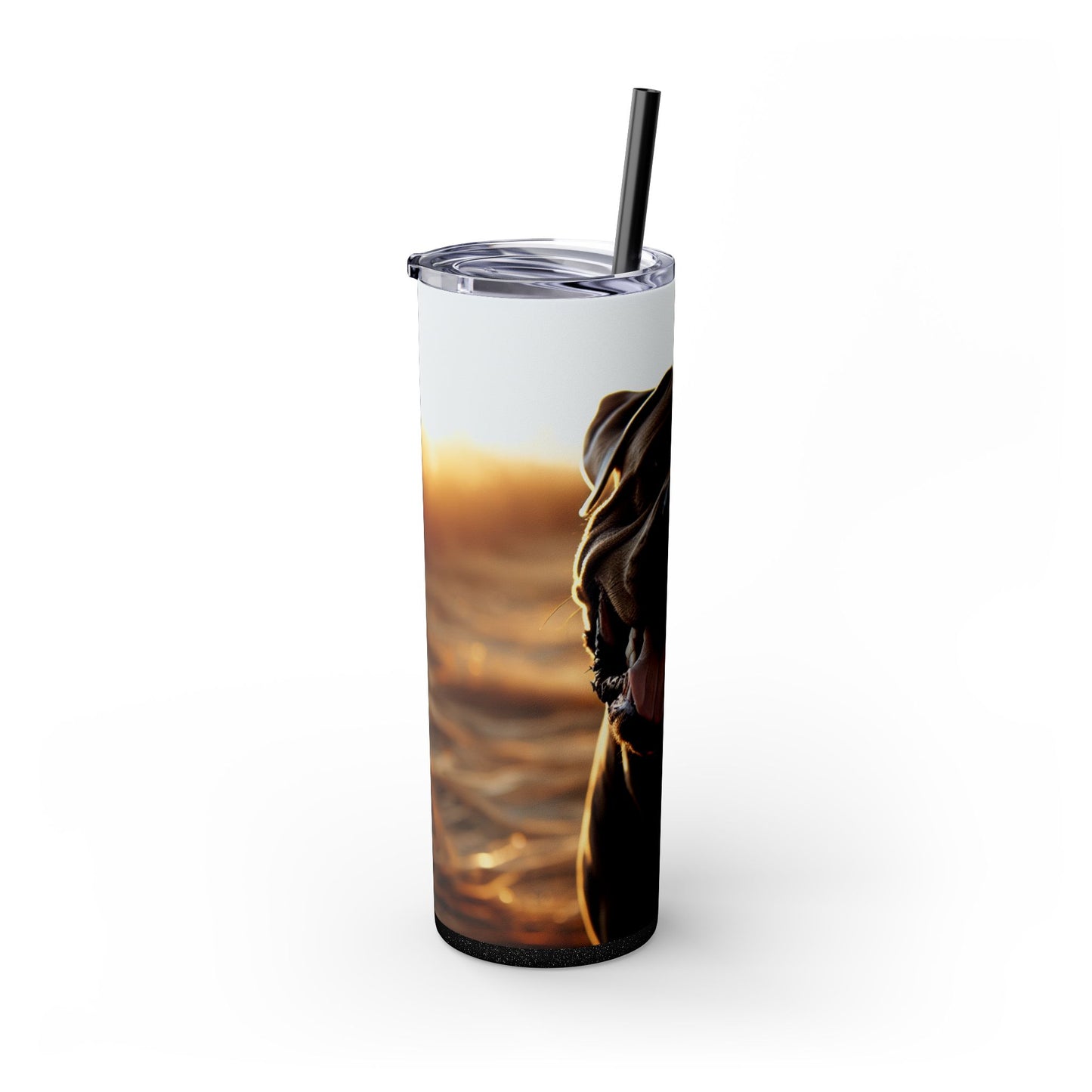 Cane Corso Tumbler with Straw, 20oz