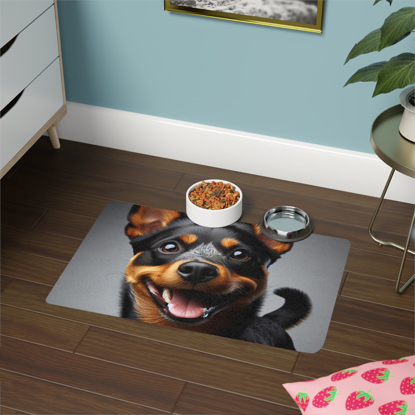 Pet Food Mat (12x18) - Lancashire Heeler