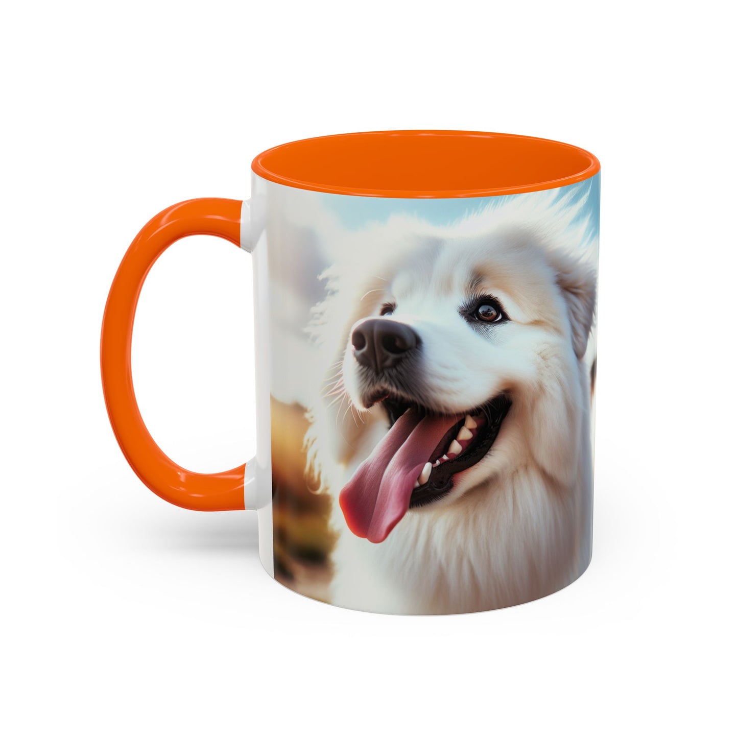Pyrenean Mountain Dog Accent Coffee Mug - Perfect Gift for Dog Lovers