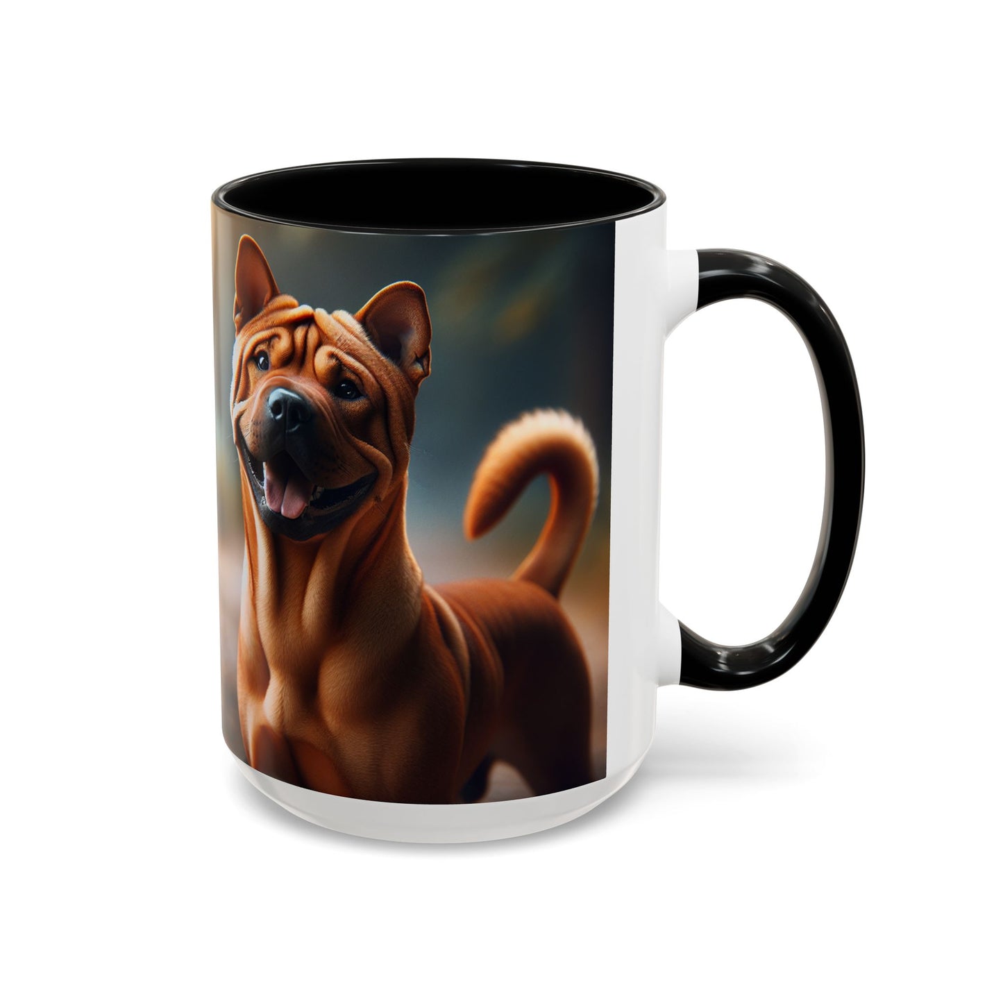 Chinese Chongqing Accent Coffee Mug - Perfect Gift for Dog Lovers