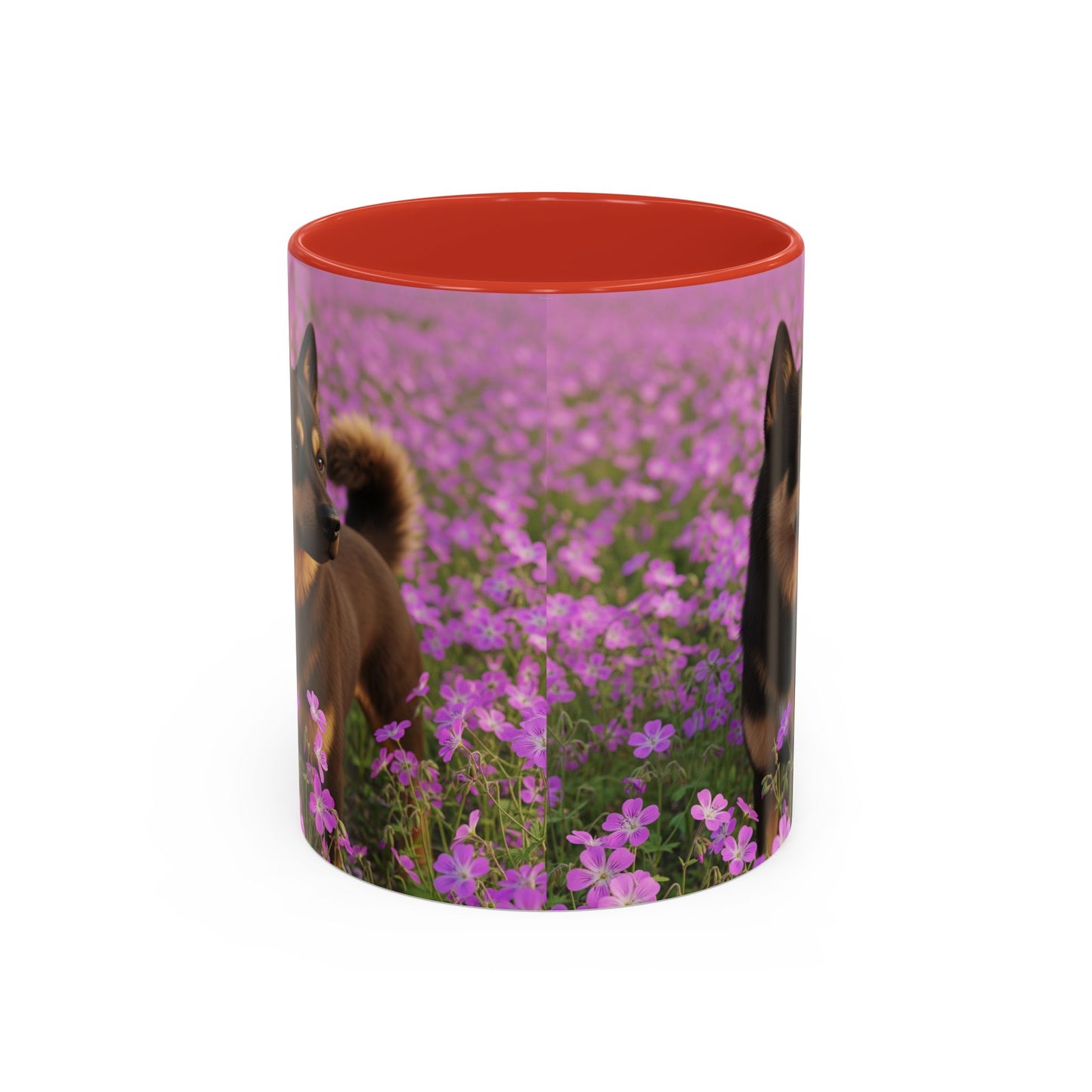 Cadabomb Okami Accent Coffee Mug - Perfect Gift for Dog Lovers