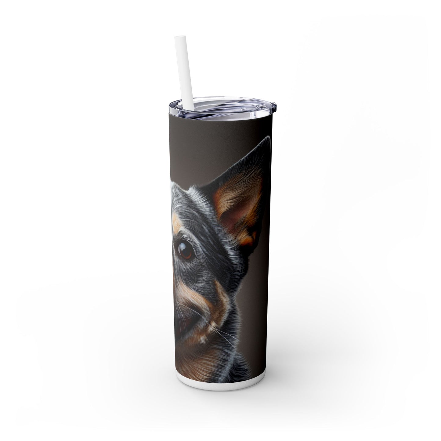Australian Cattle Dog Tumbler with Straw, 20oz