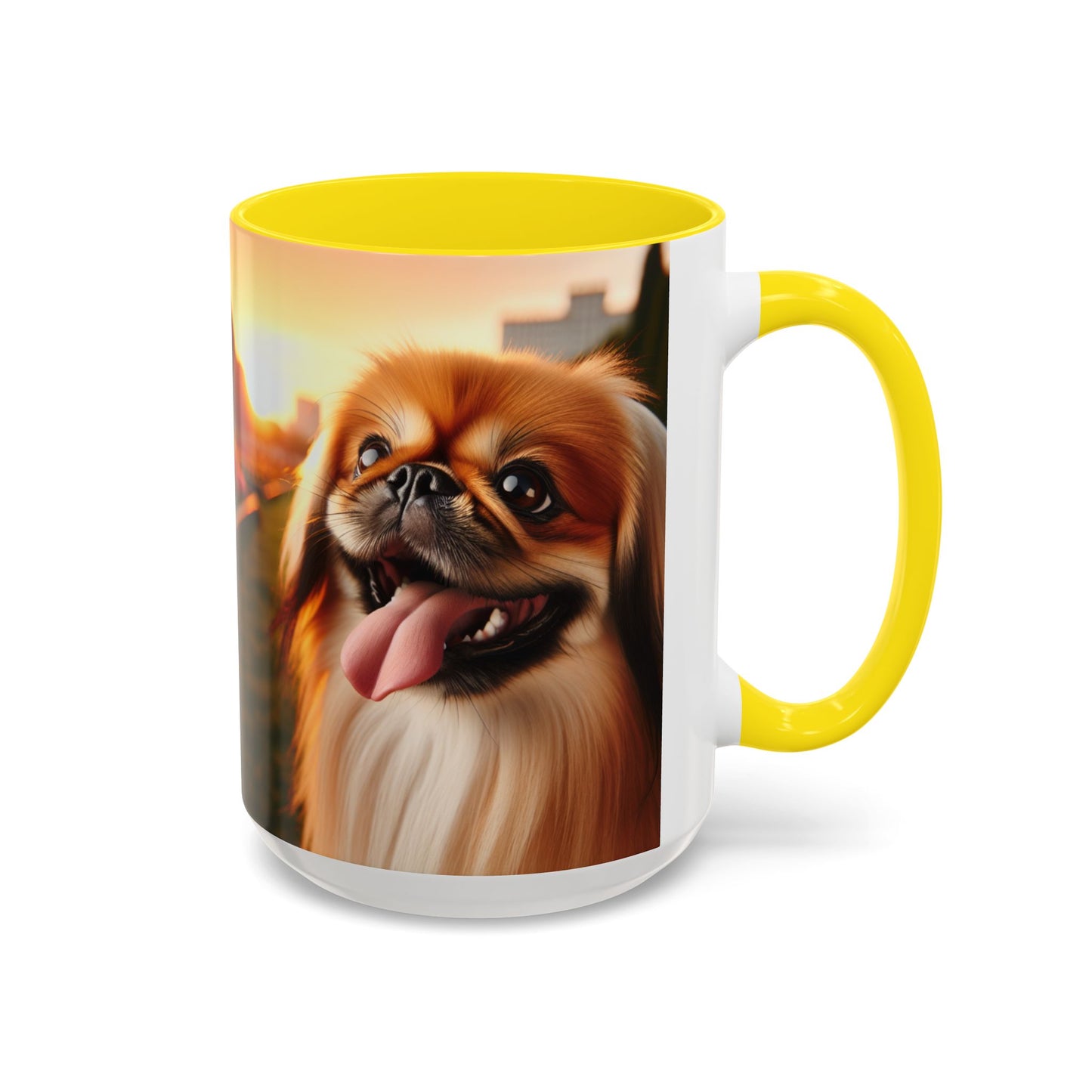 Pekingese Accent Coffee Mug - Perfect Gift for Dog Lovers