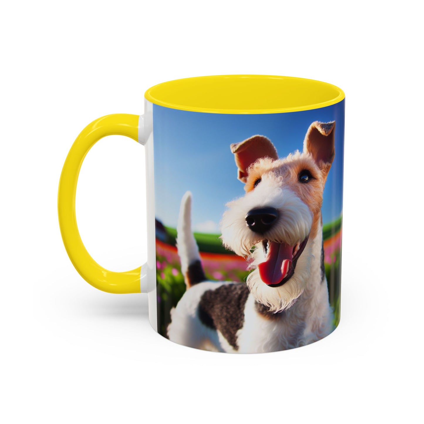 Wire Fox Terrier Accent Coffee Mug - Perfect Gift for Dog Lovers