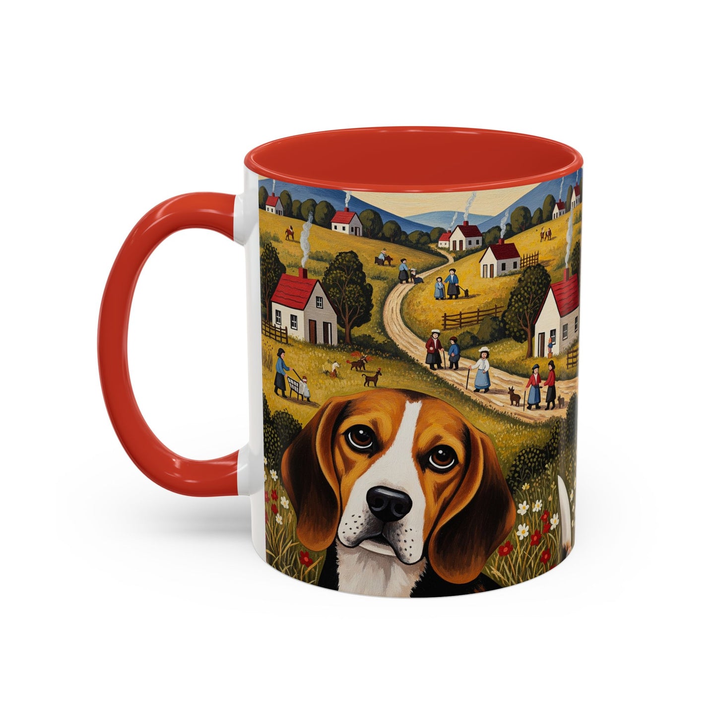 Beagle Accent Coffee Mug - Perfect Gift for Dog Lovers