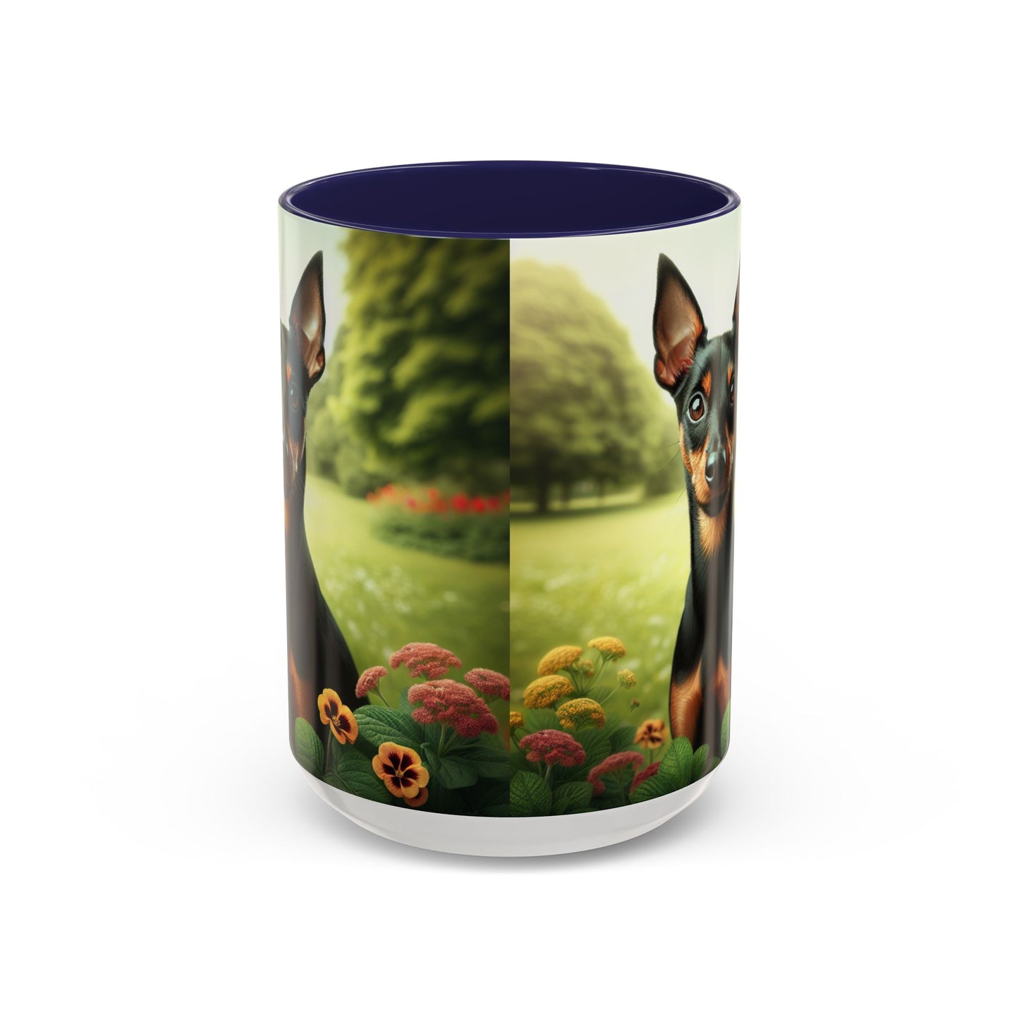 Manchester Terrier Accent Coffee Mug - Perfect Gift for Dog Lovers