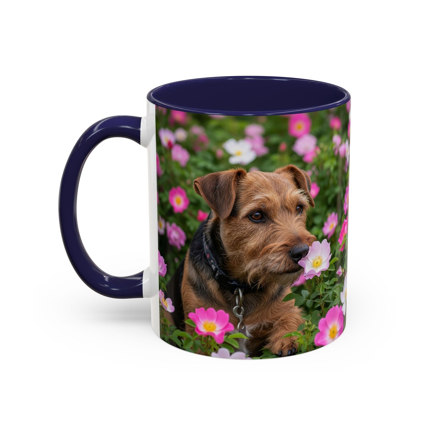 Teddy Roosevelt Terrier Accent Coffee Mug - Perfect Gift for Dog Lovers