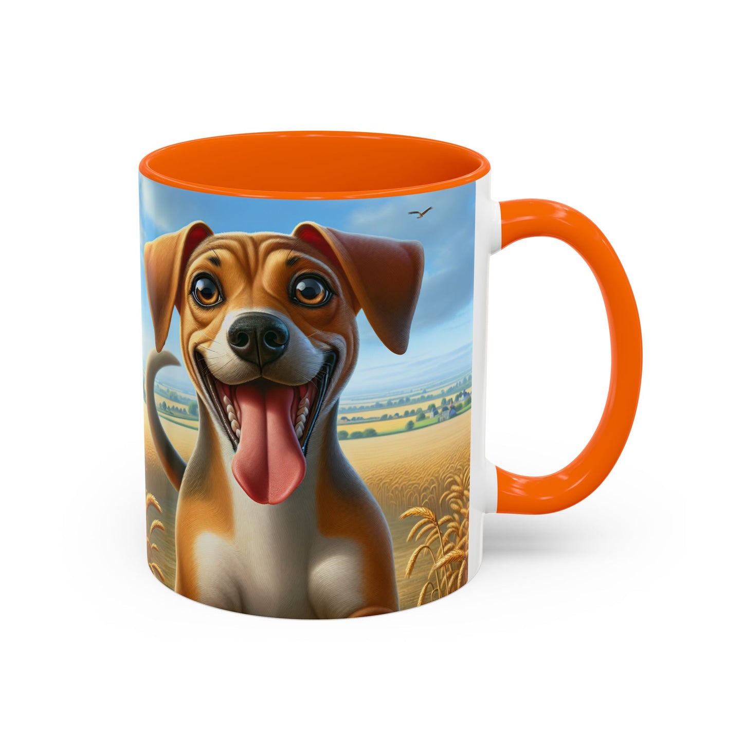 Banjara Hound Accent Coffee Mug - Perfect Gift for Dog Lovers