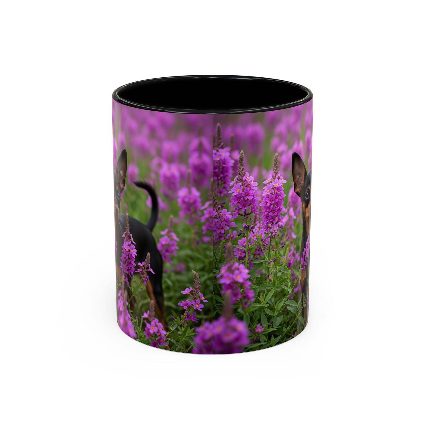 English Toy Terrier Accent Coffee Mug - Perfect Gift for Dog Lovers