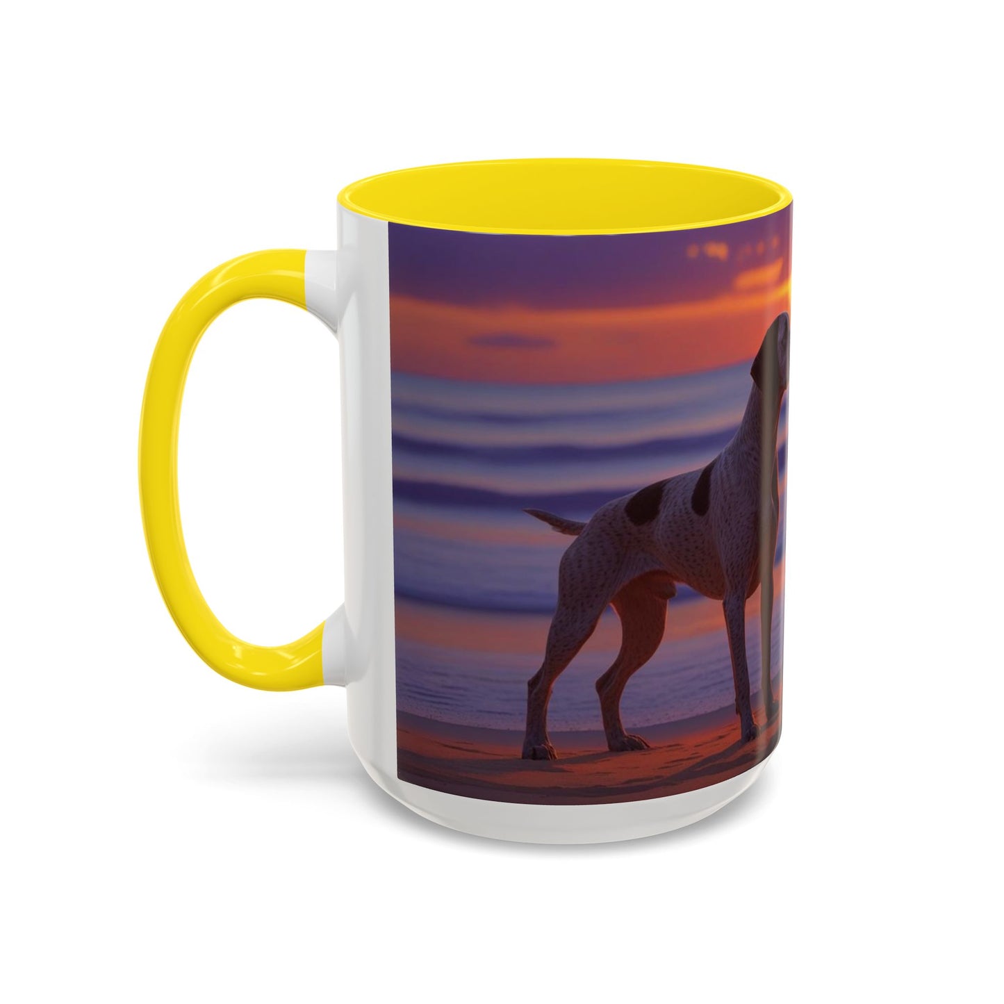 German Shorthaired Pointer Love Accent Coffee Mug - Perfect Gift for Dog Lovers