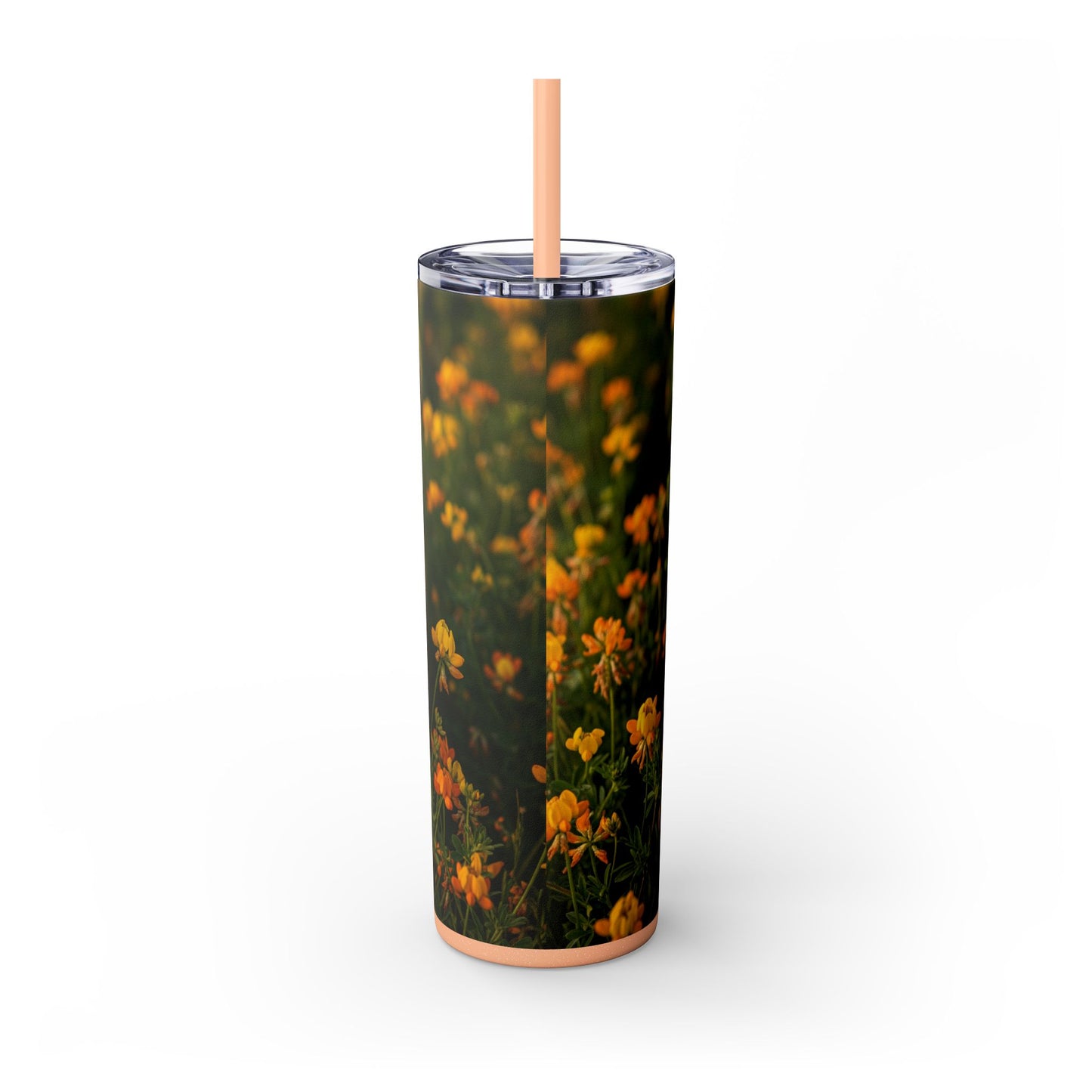 Airedale Terrier Skinny Tumbler with Straw, 20oz