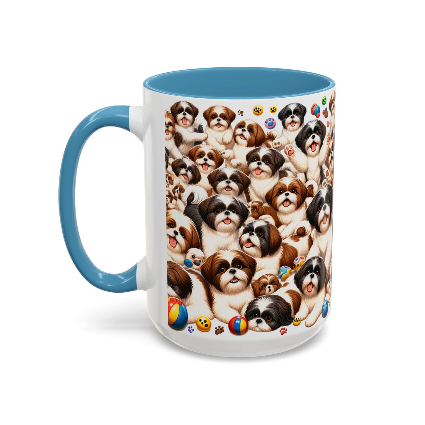 Shih Tzu Accent Coffee Mug - Perfect Gift for Dog Lovers
